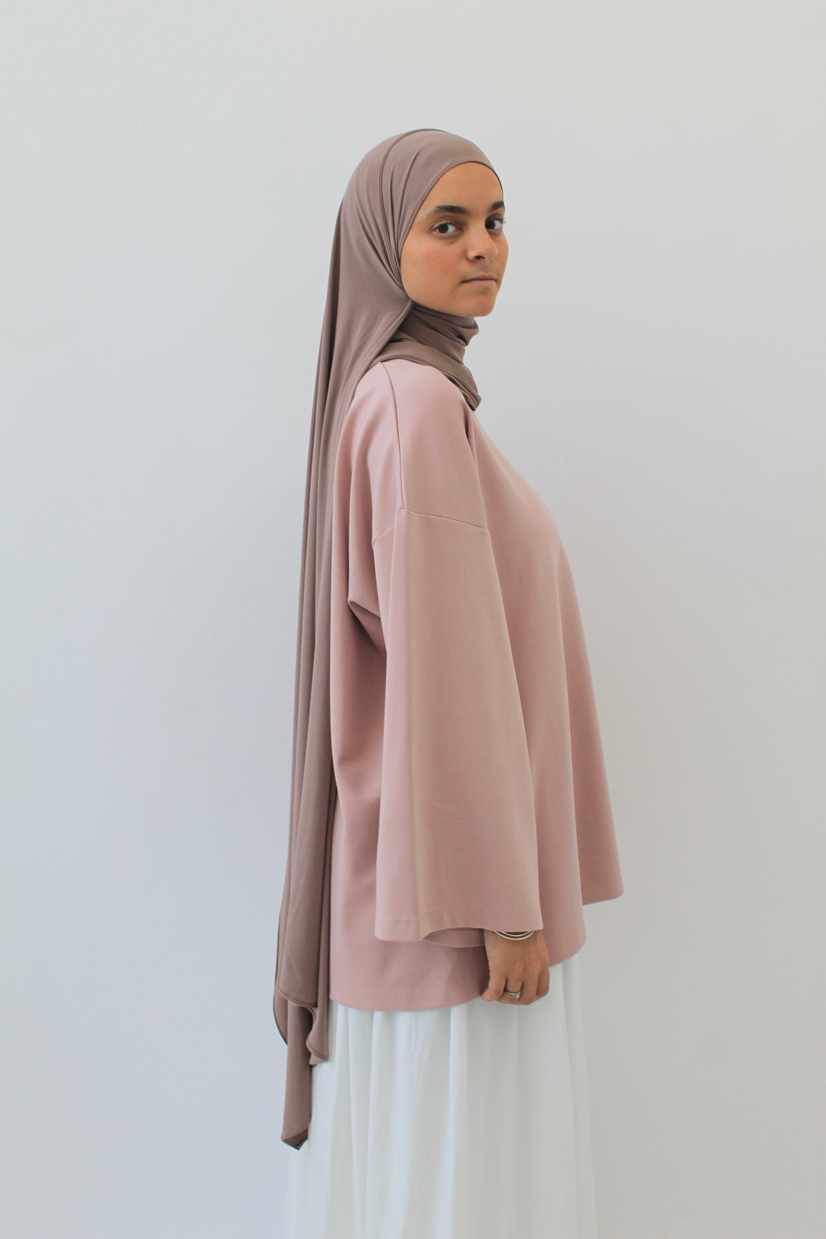 T-shirt Essential vieux rose Mayssa Mastour