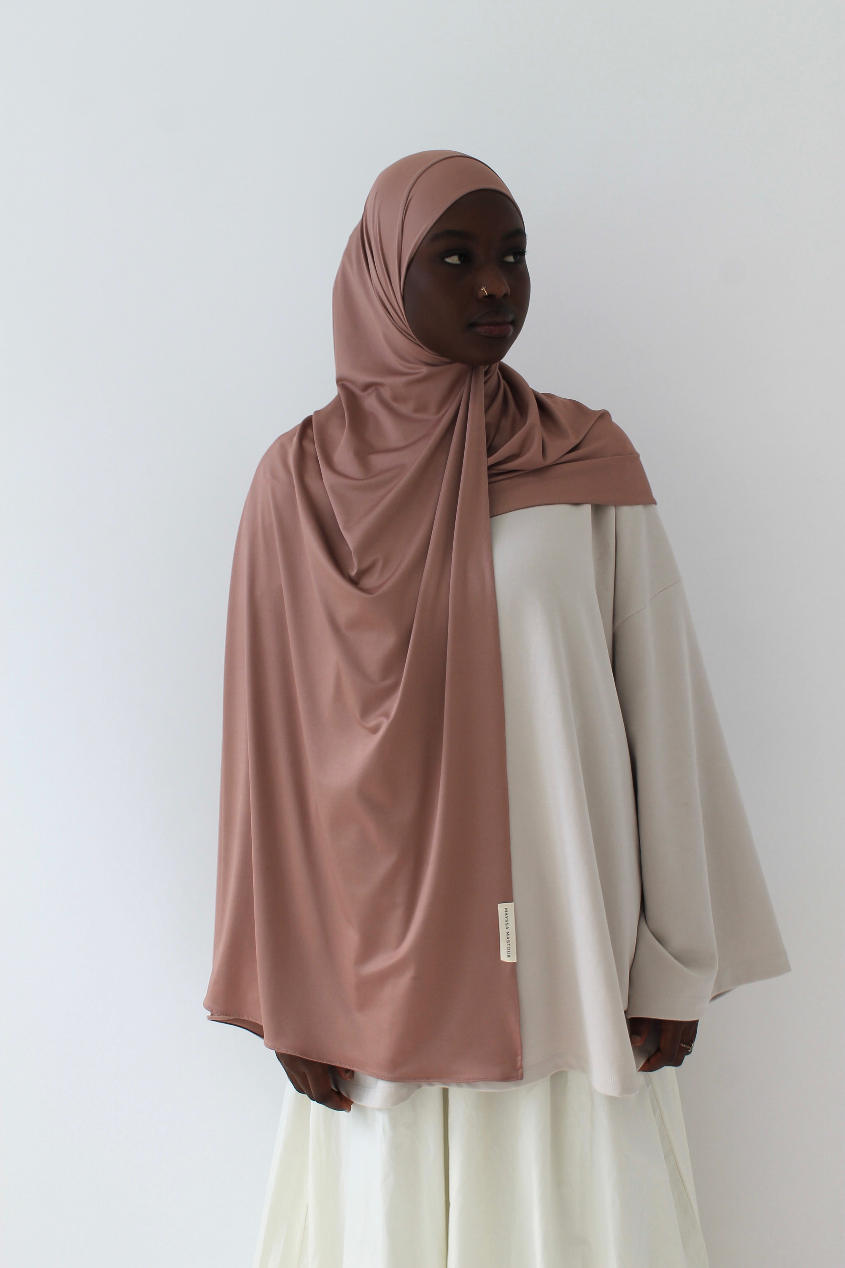 HIJAB JERSEY AIR BLUSH Mayssa Mastour
