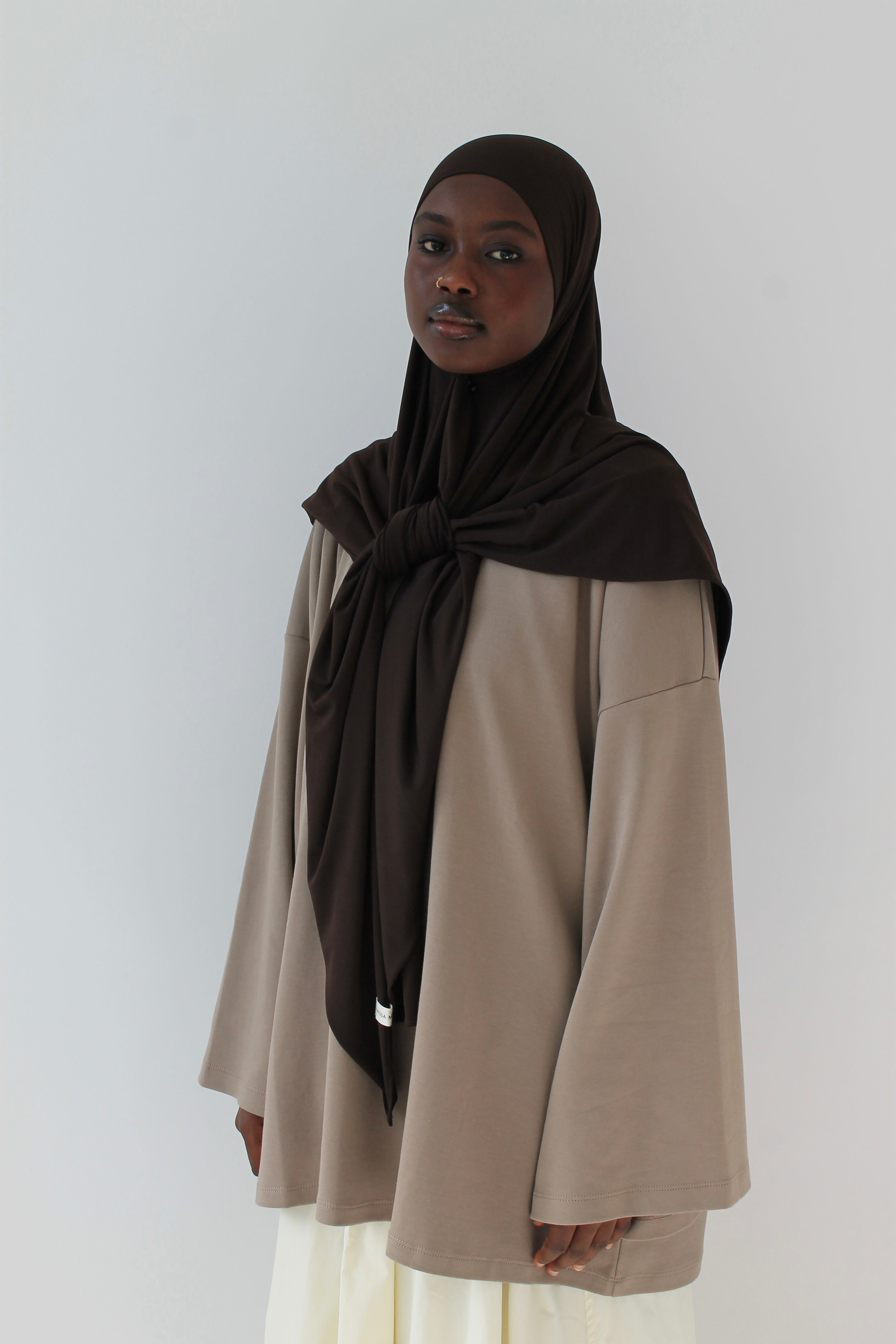 HIJAB CARRÉ JERSEY PREMIUM Mayssa Mastour