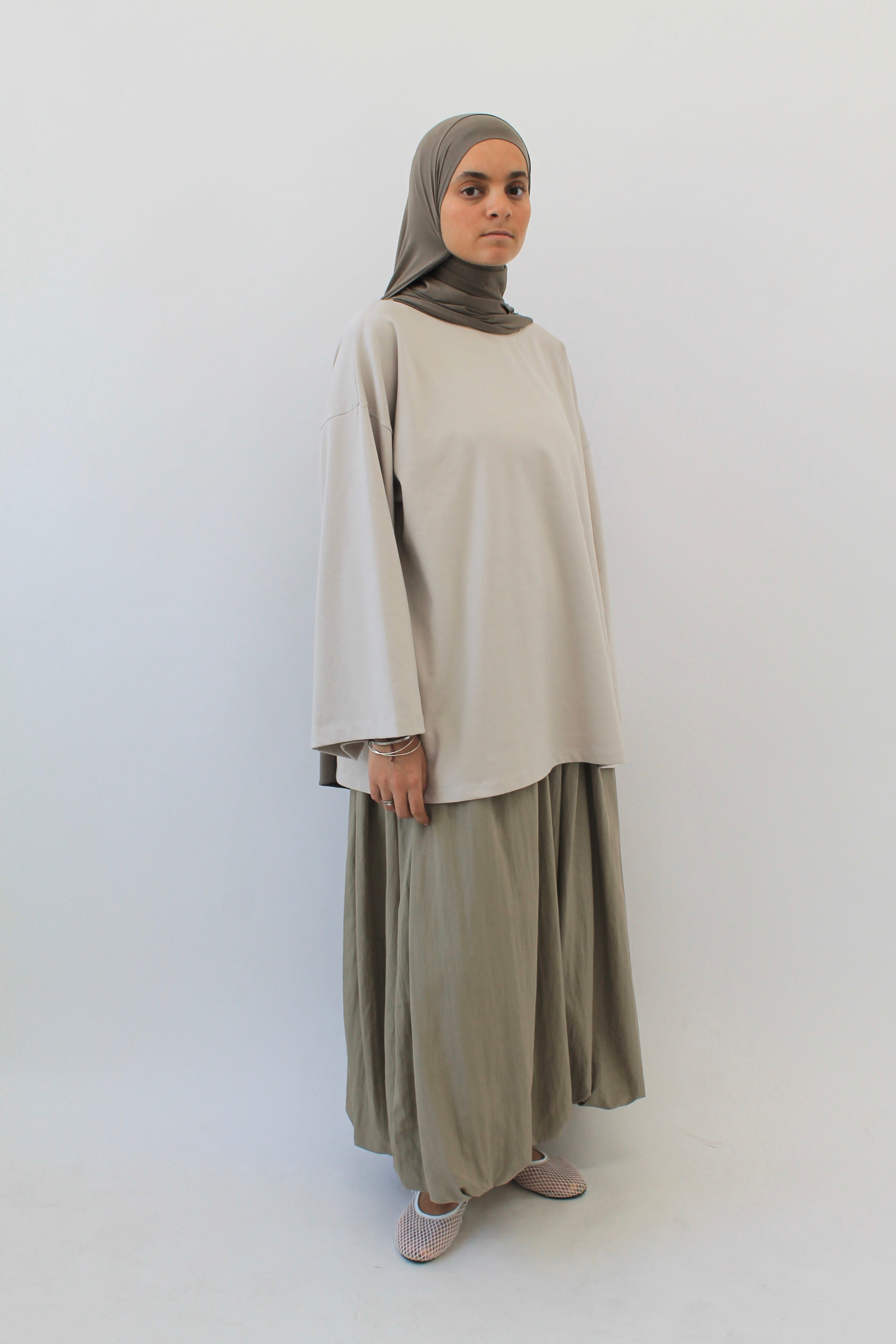T-shirt Essential Beige Mayssa Mastour