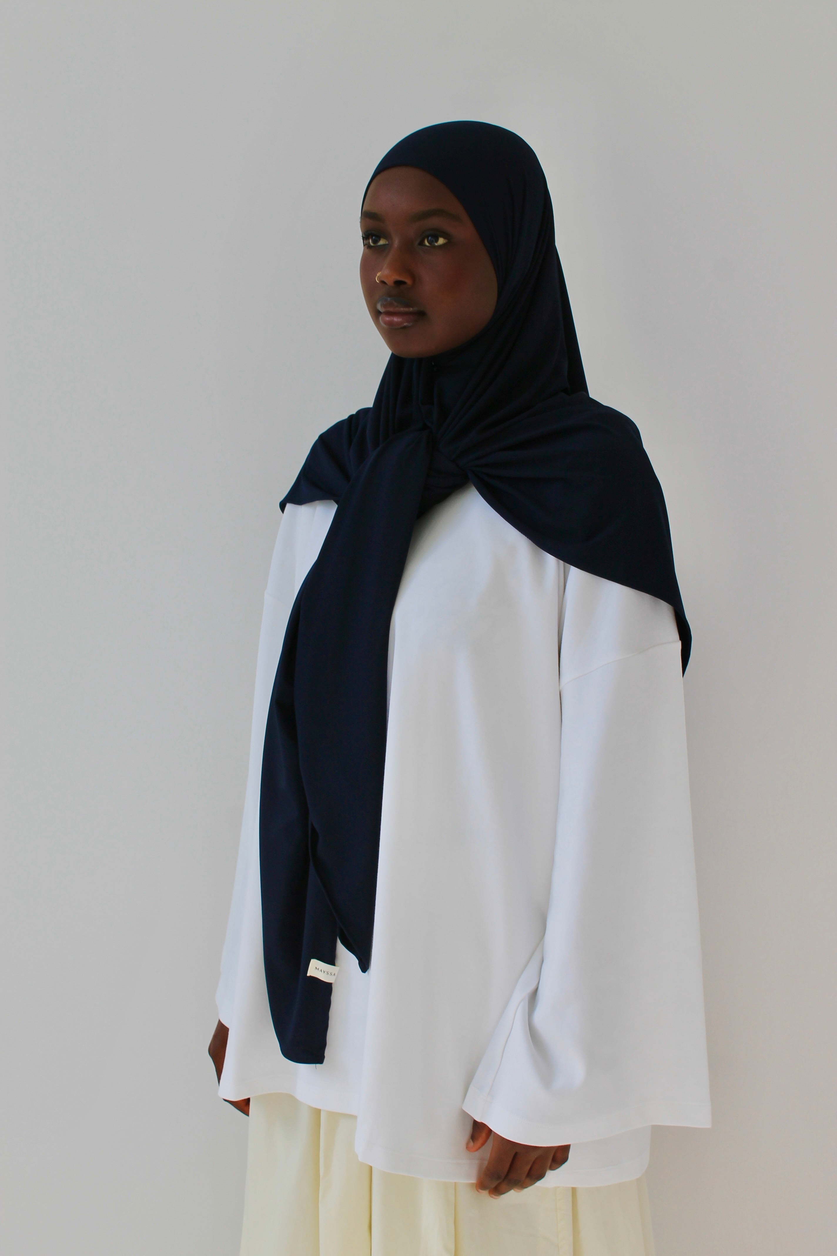 HIJAB CARRÉ JERSEY PREMIUM Mayssa Mastour