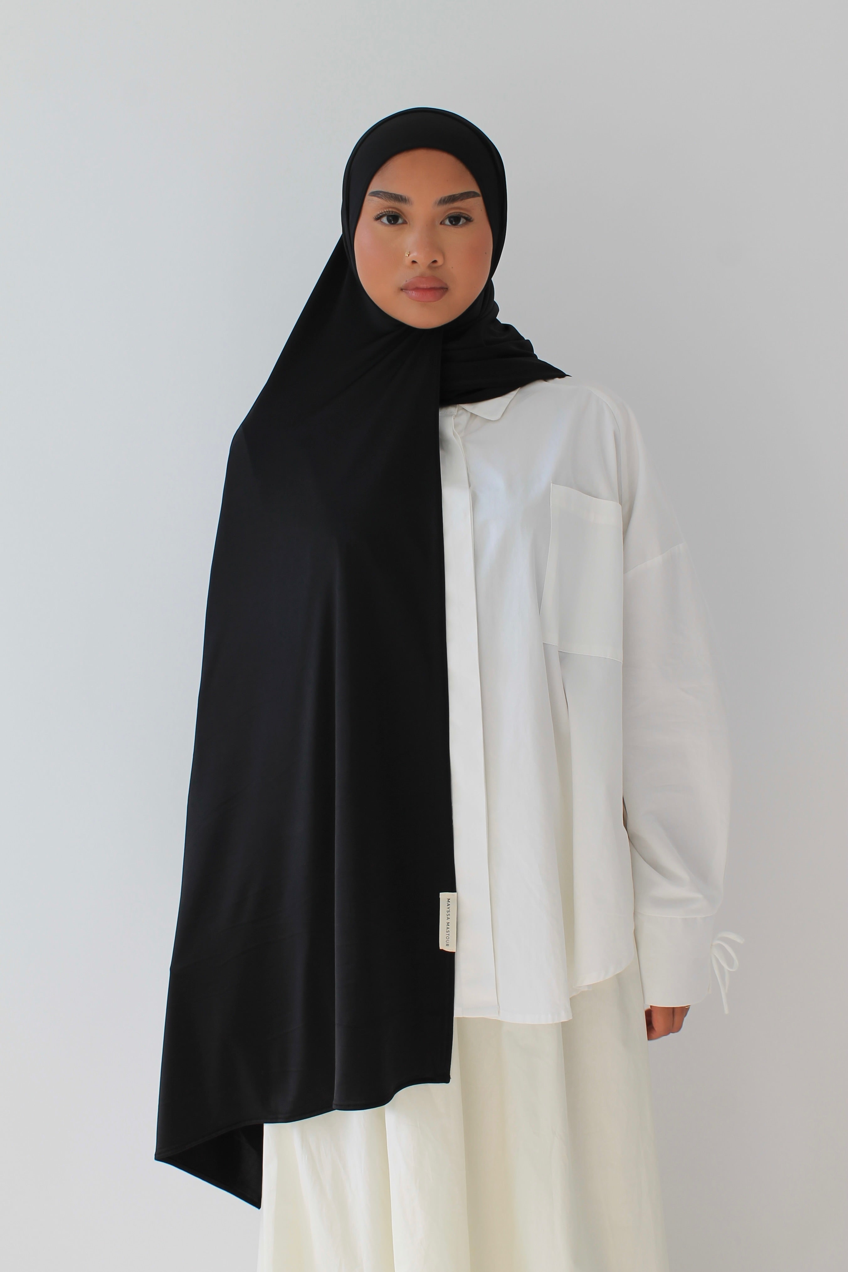 HIJAB JERSEY AIR NOIR Mayssa Mastour