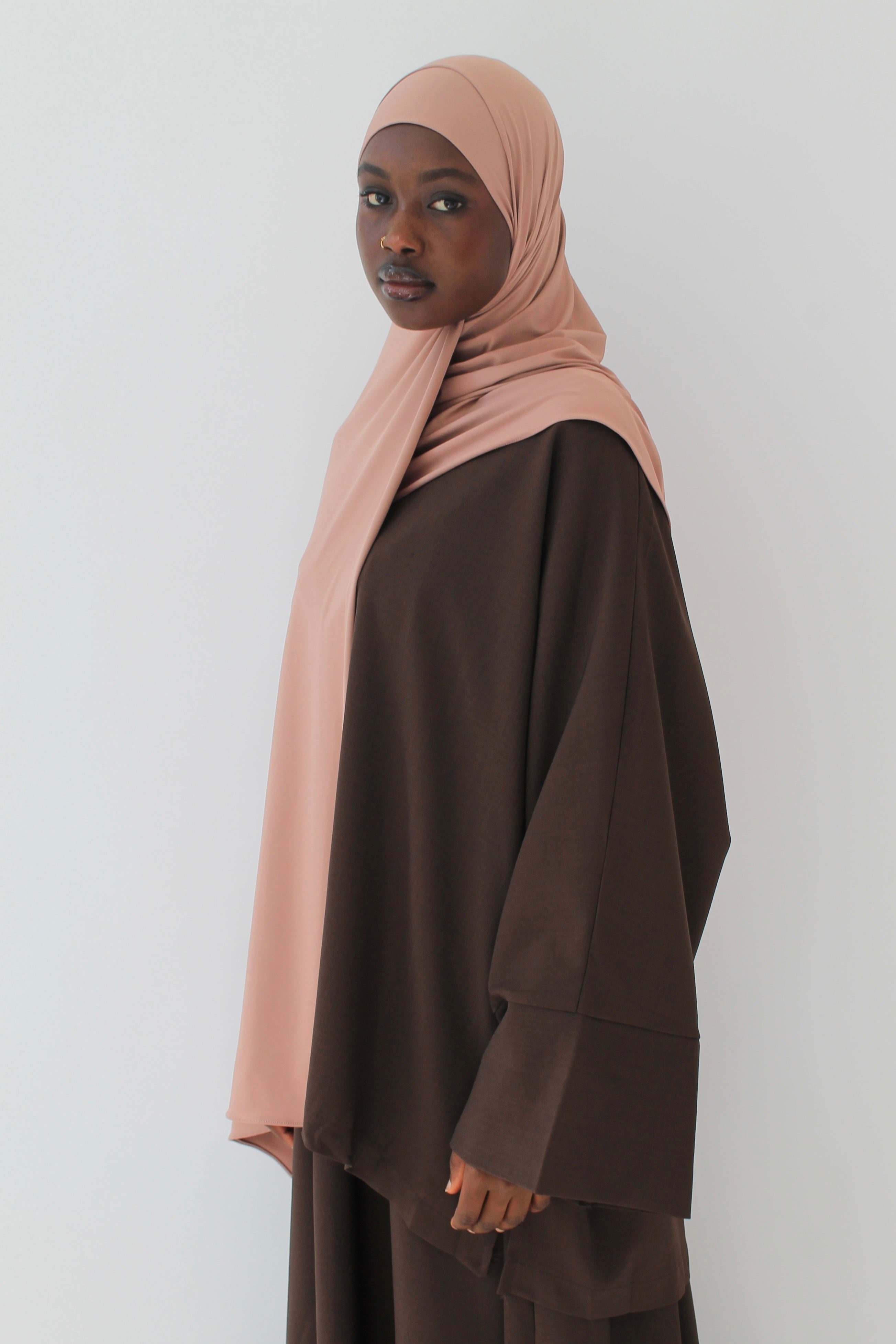 HIJAB JERSEY AIR VIEUX ROSE Mayssa Mastour