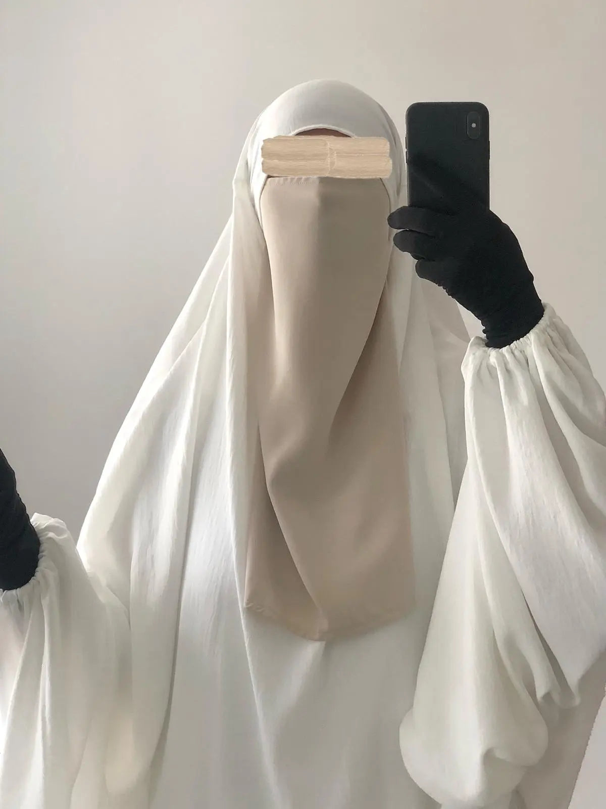 NIQAB-HALF SOIE DE MEDINE Mayssa Mastour