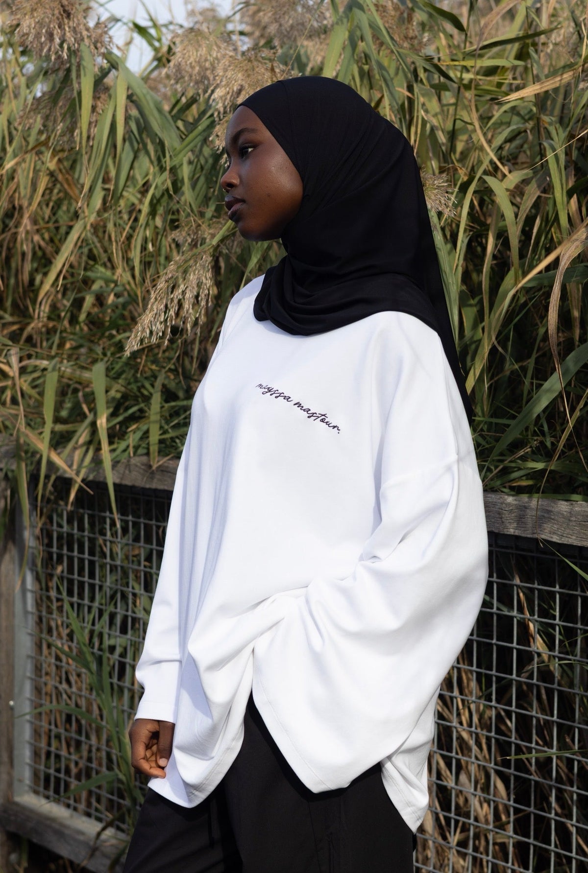 BASIC ESSENTIAL SIGNATURE BLANC Mayssa Mastour