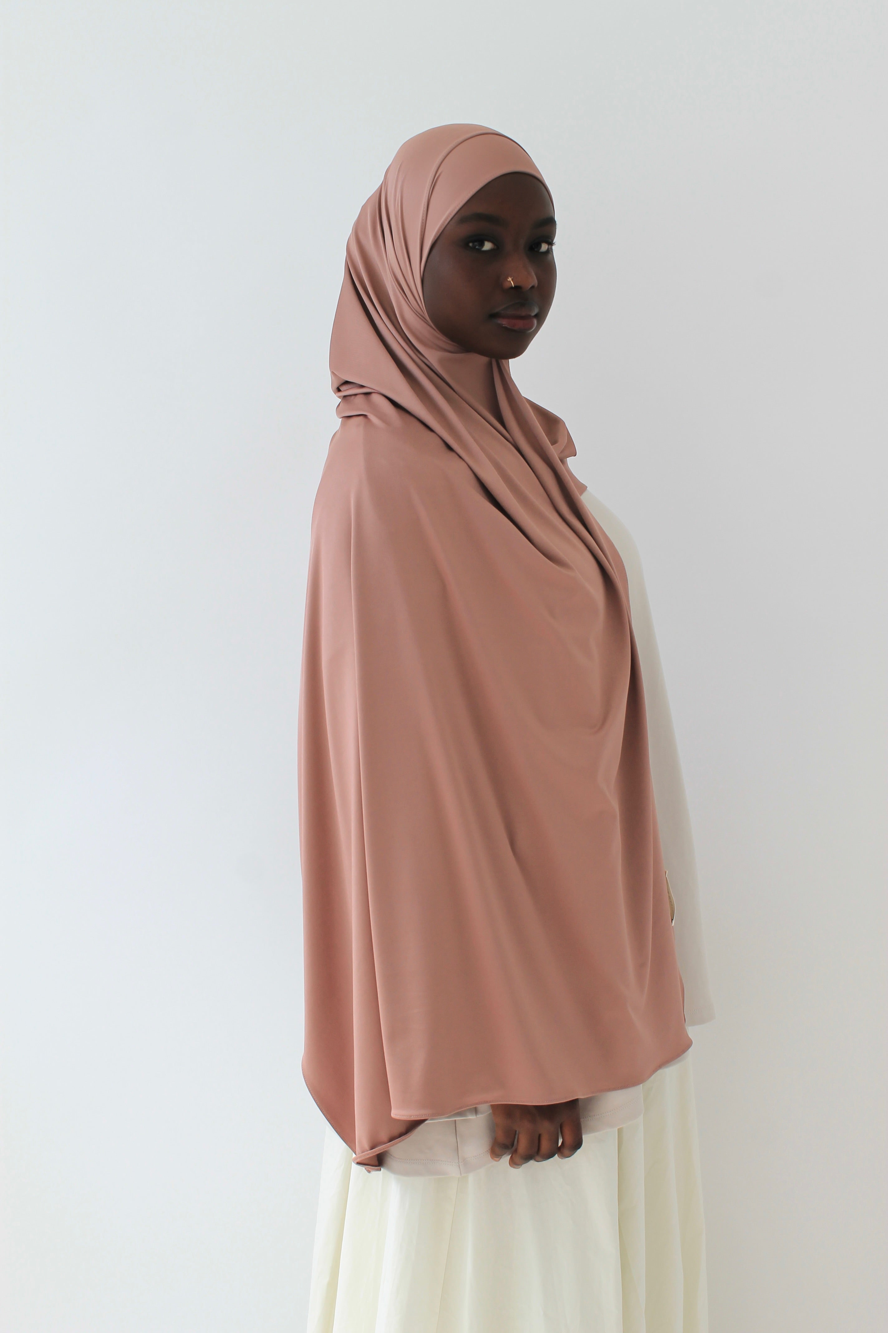 HIJAB JERSEY AIR BLUSH Mayssa Mastour