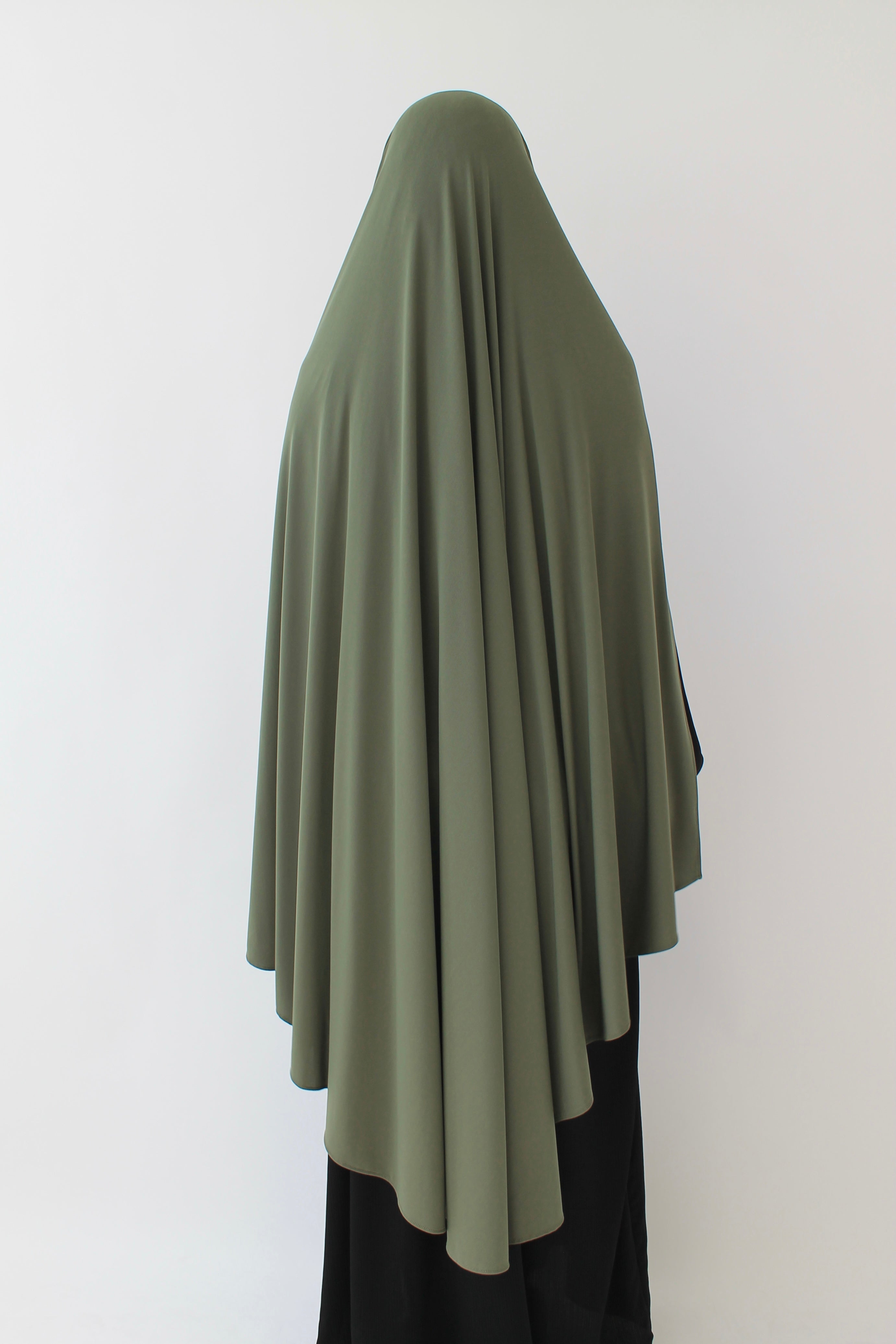 KHIMAR JERSEY PREMIUM À FENTES LONG Mayssa Mastour
