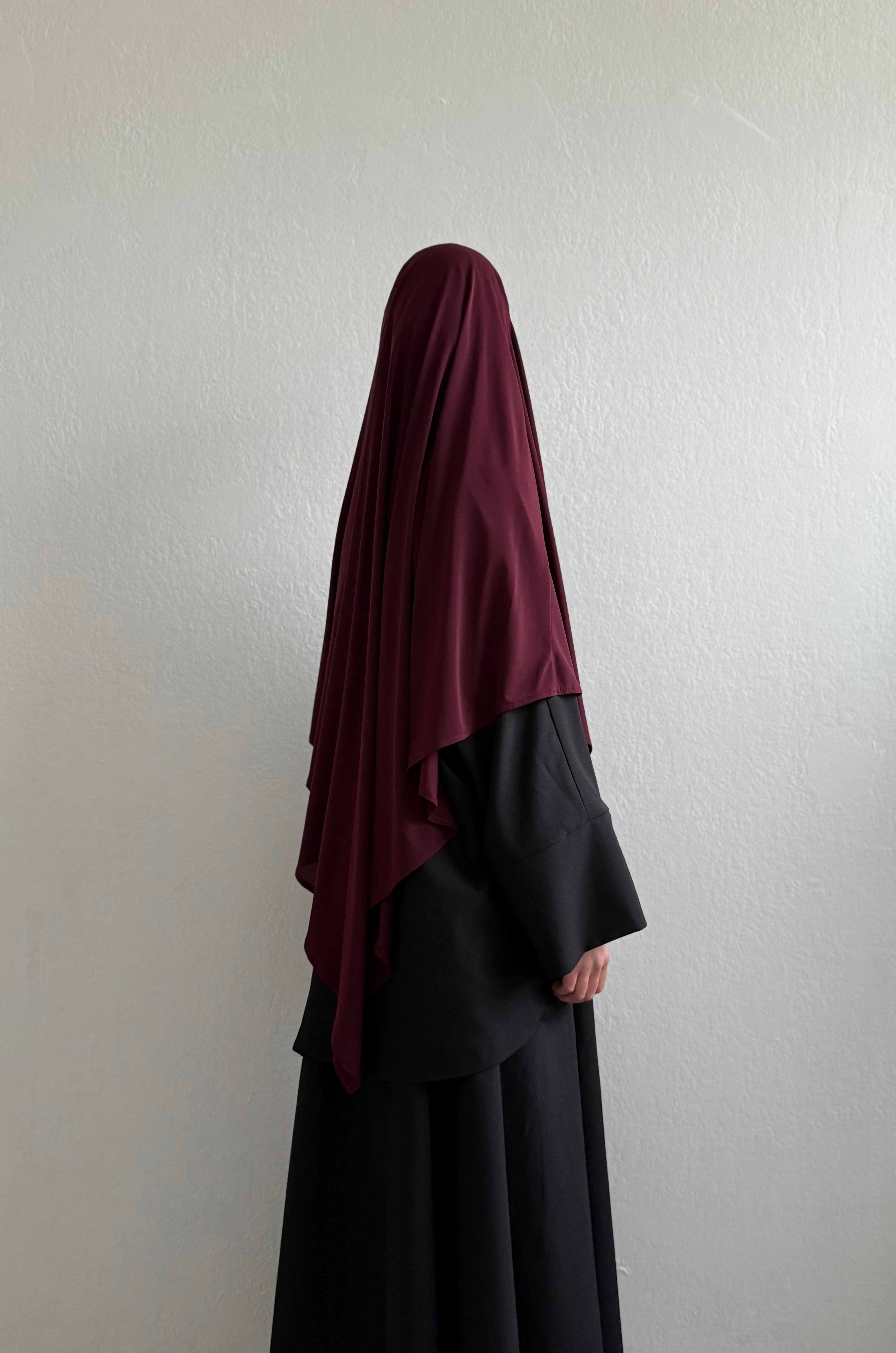 KHIMAR JERSEY PREMIUM COURT bordeaux