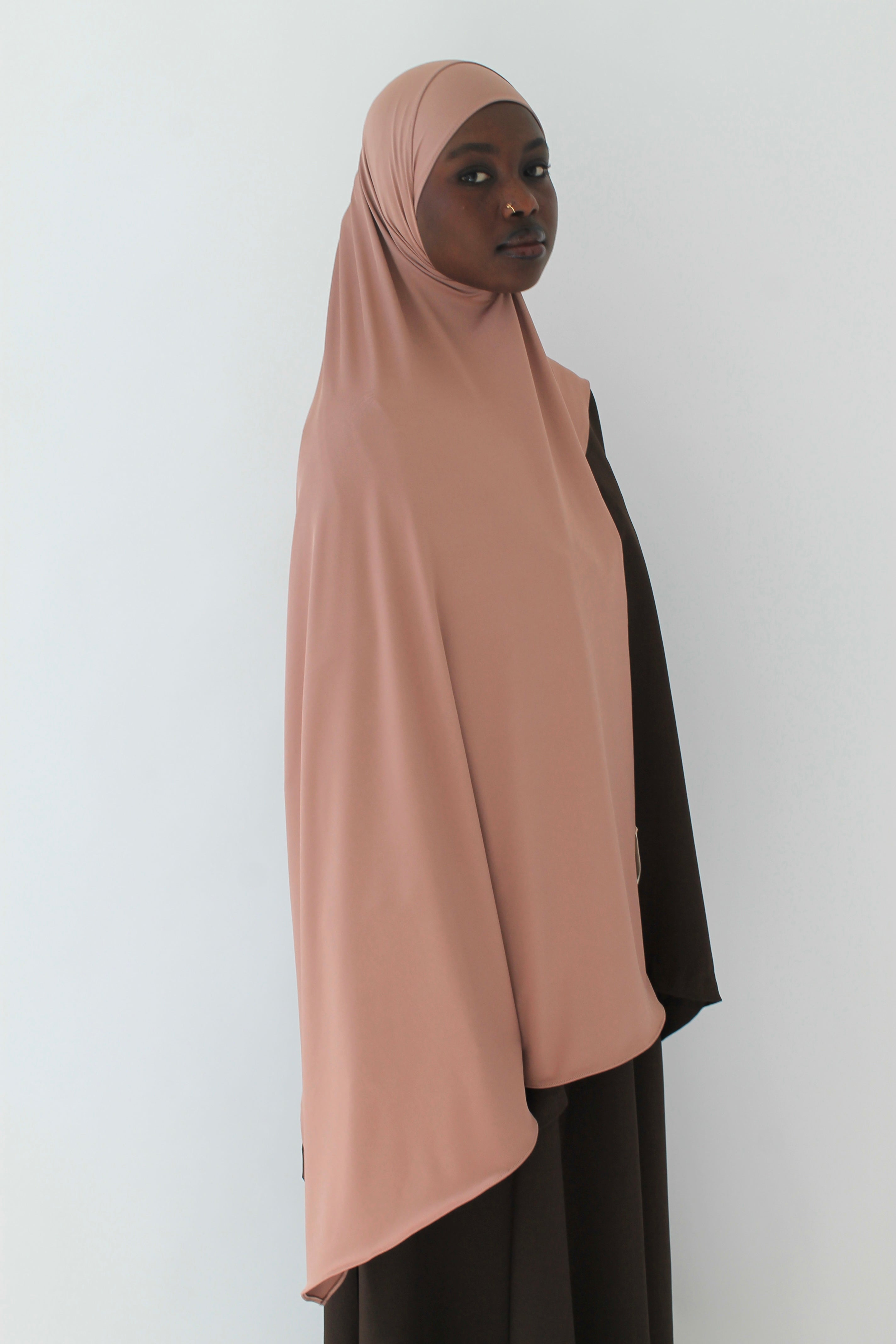 HIJAB JERSEY AIR VIEUX ROSE Mayssa Mastour