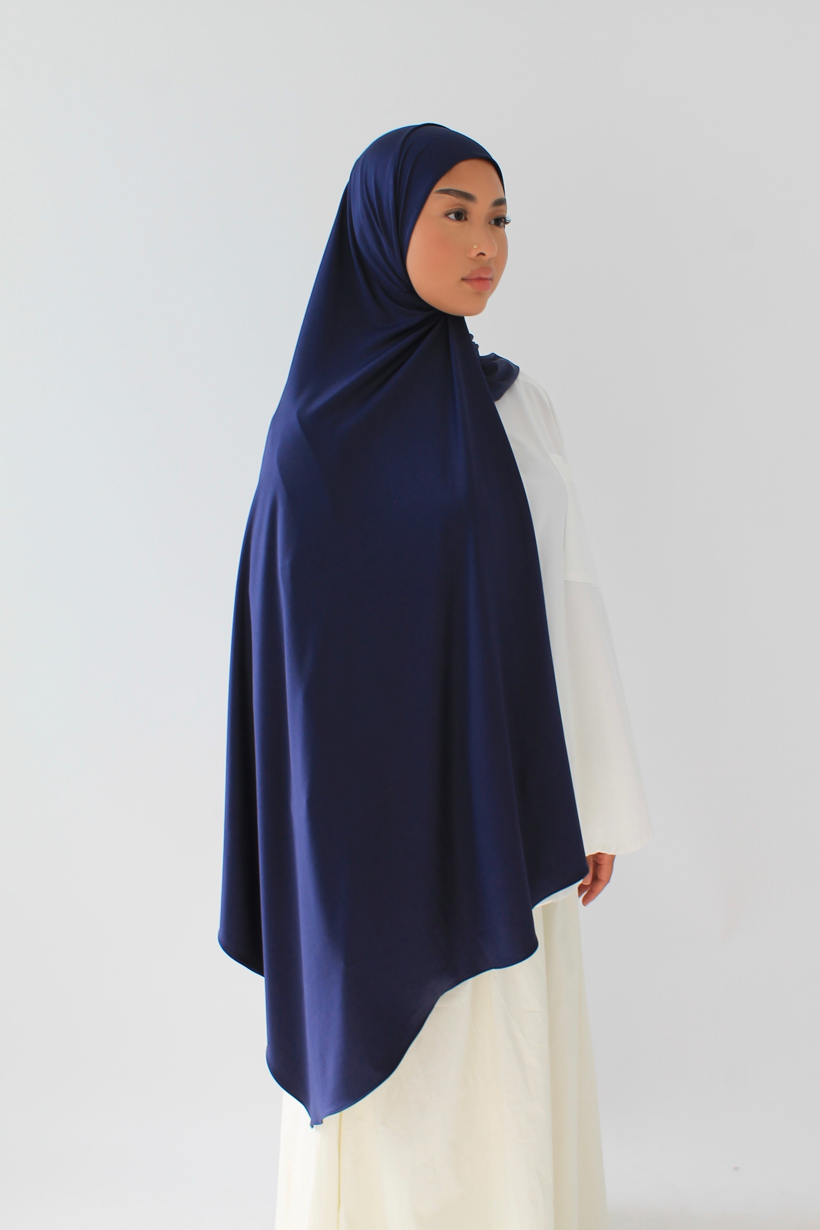 HIJAB JERSEY AIR BLEU NUIT Mayssa Mastour