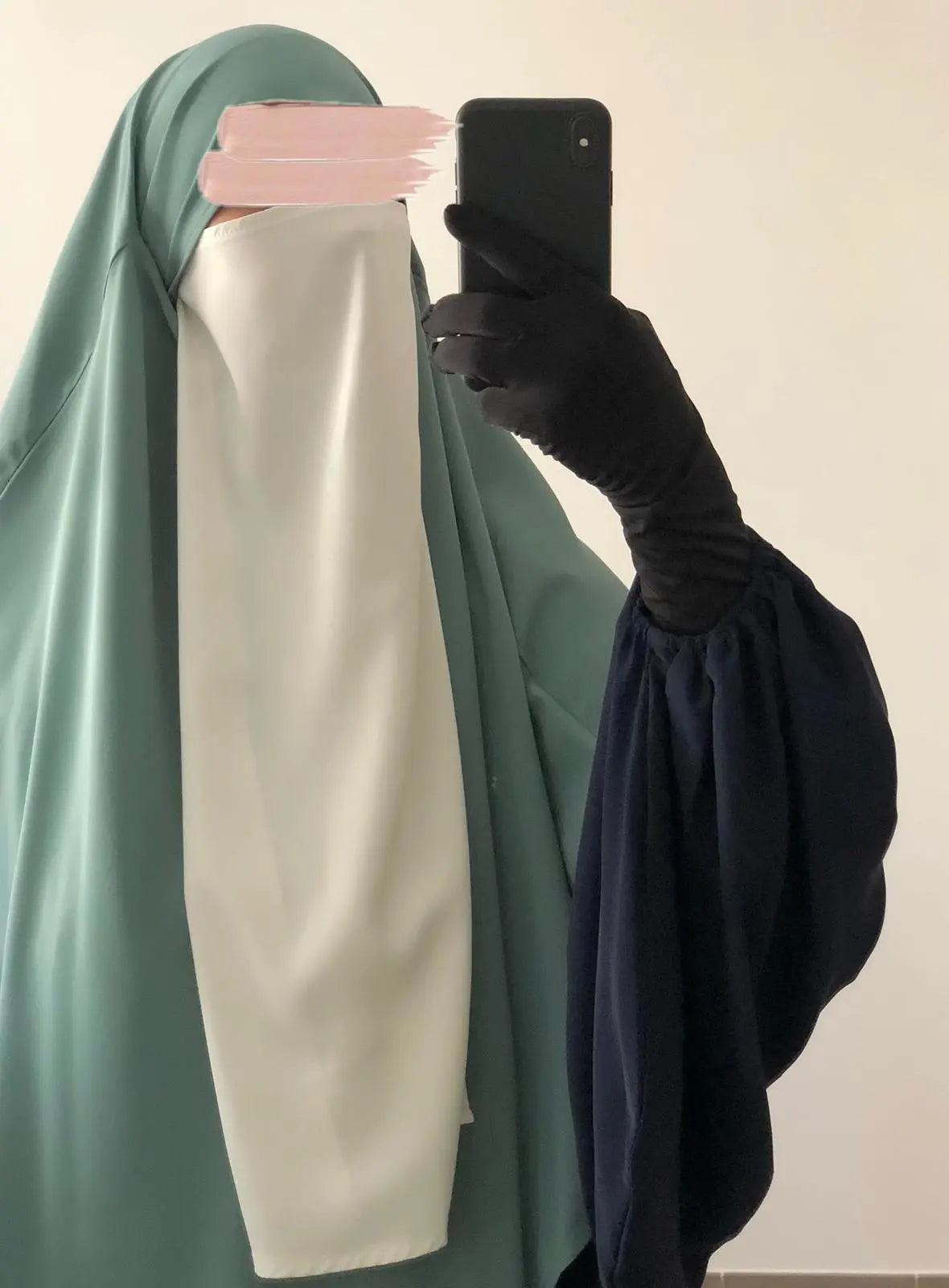 NIQAB-HALF SOIE DE MEDINE Mayssa Mastour