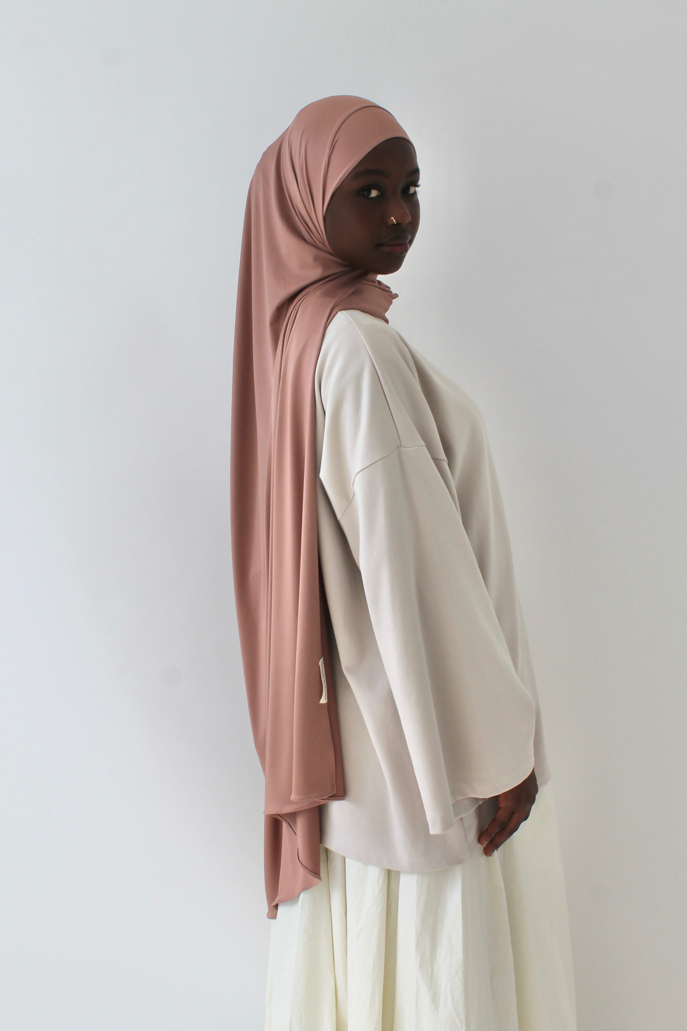 HIJAB JERSEY AIR BLUSH Mayssa Mastour