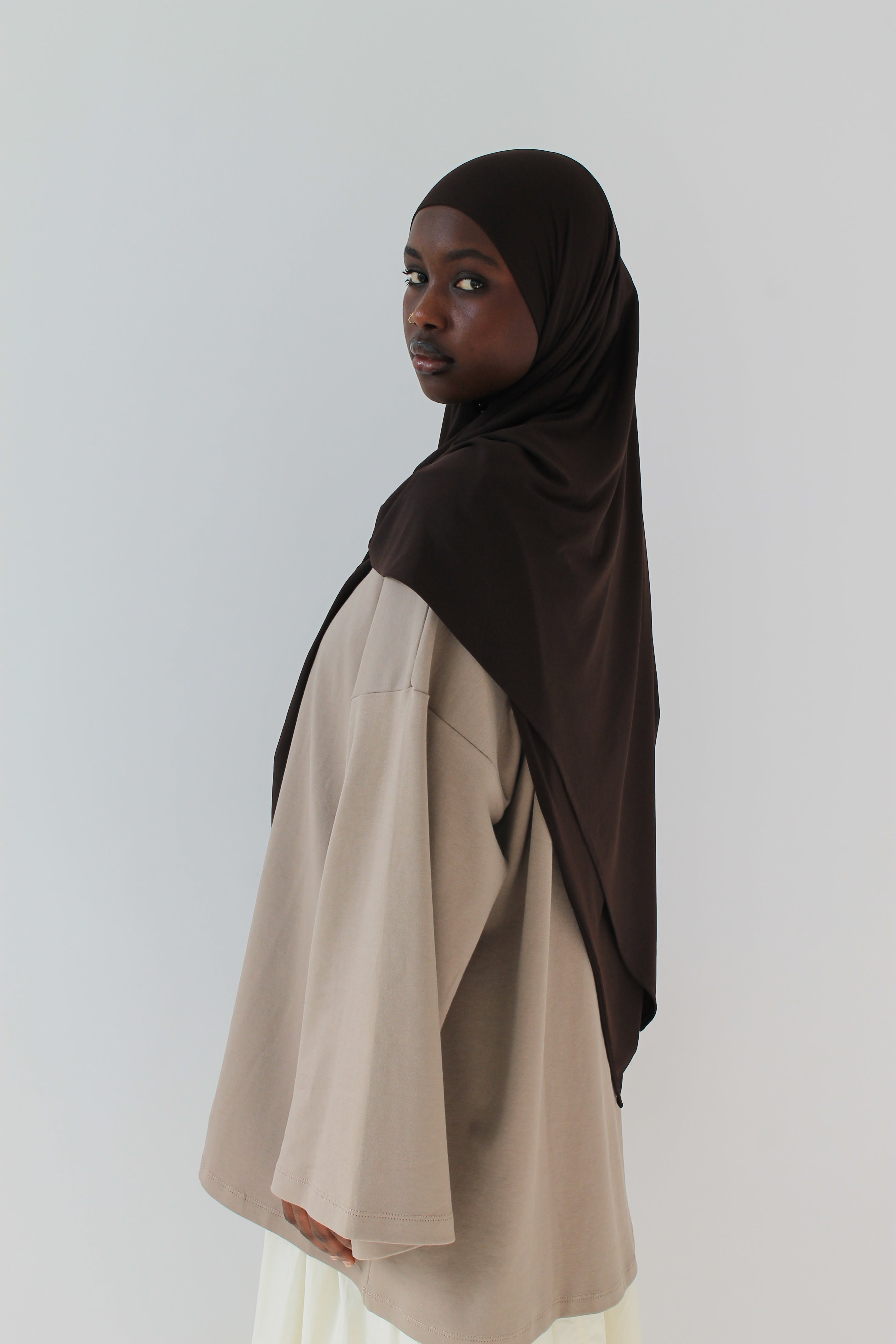 HIJAB CARRÉ JERSEY PREMIUM Mayssa Mastour