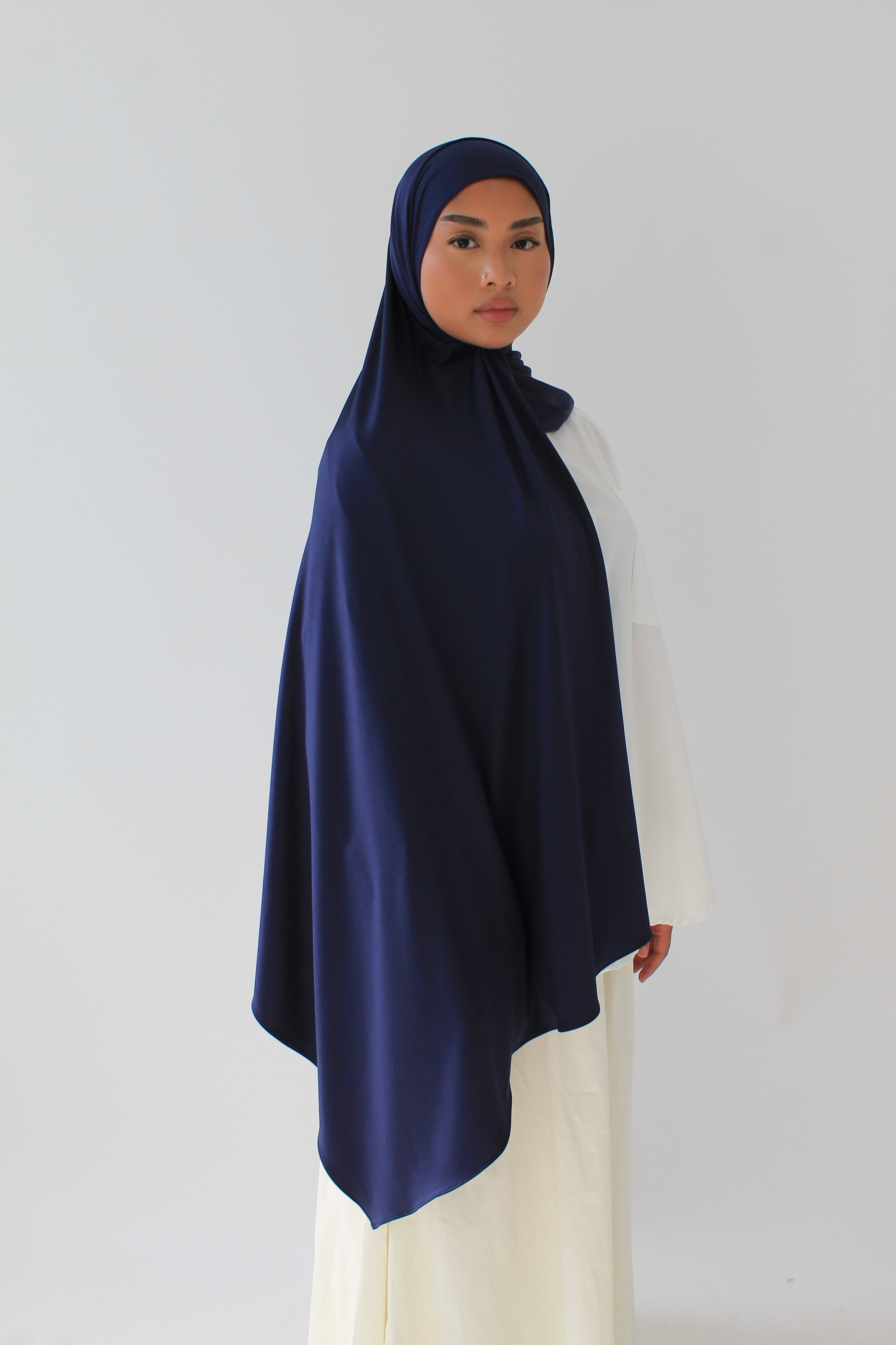 HIJAB JERSEY AIR BLEU NUIT Mayssa Mastour