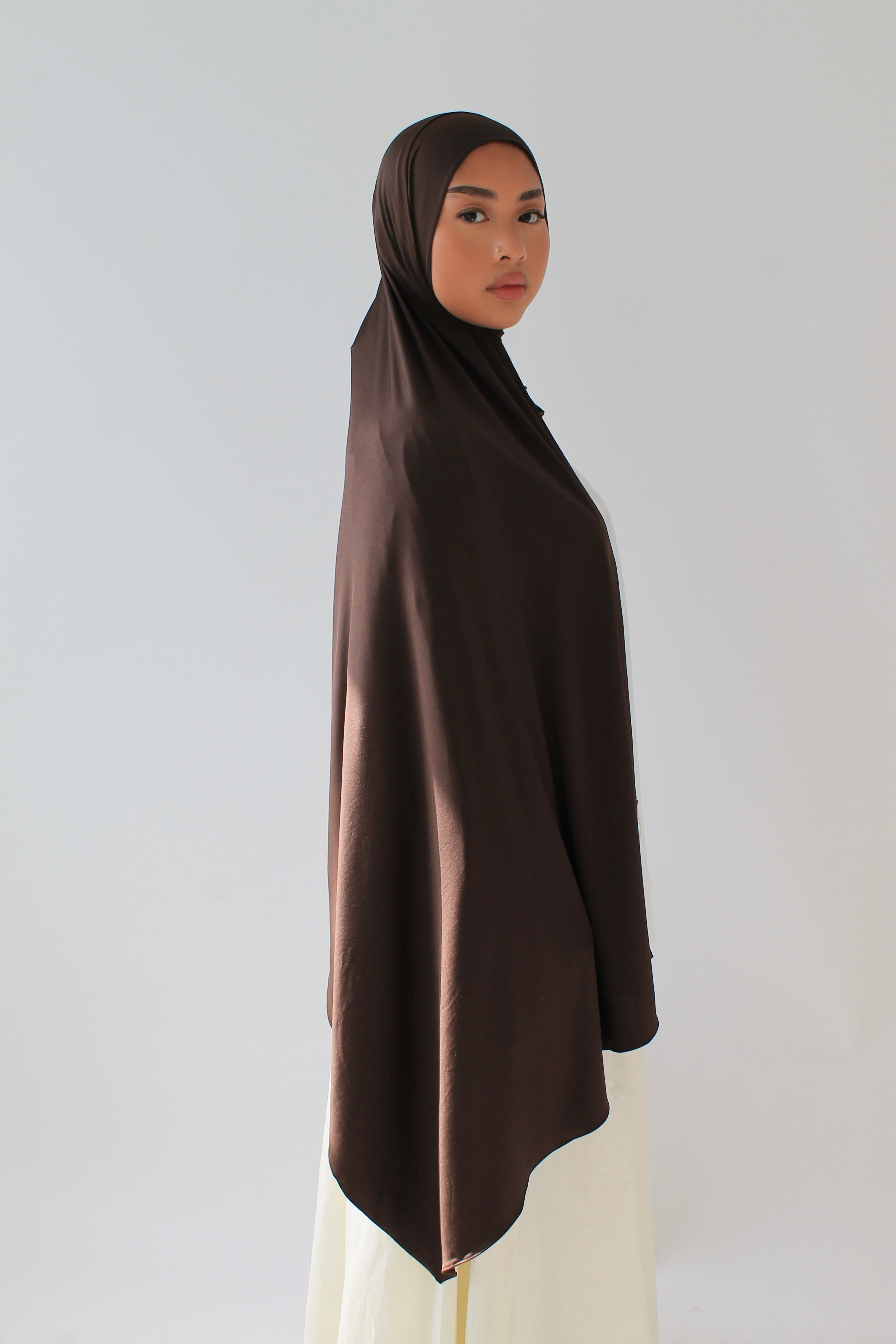 HIJAB JERSEY AIR MARRON Mayssa Mastour