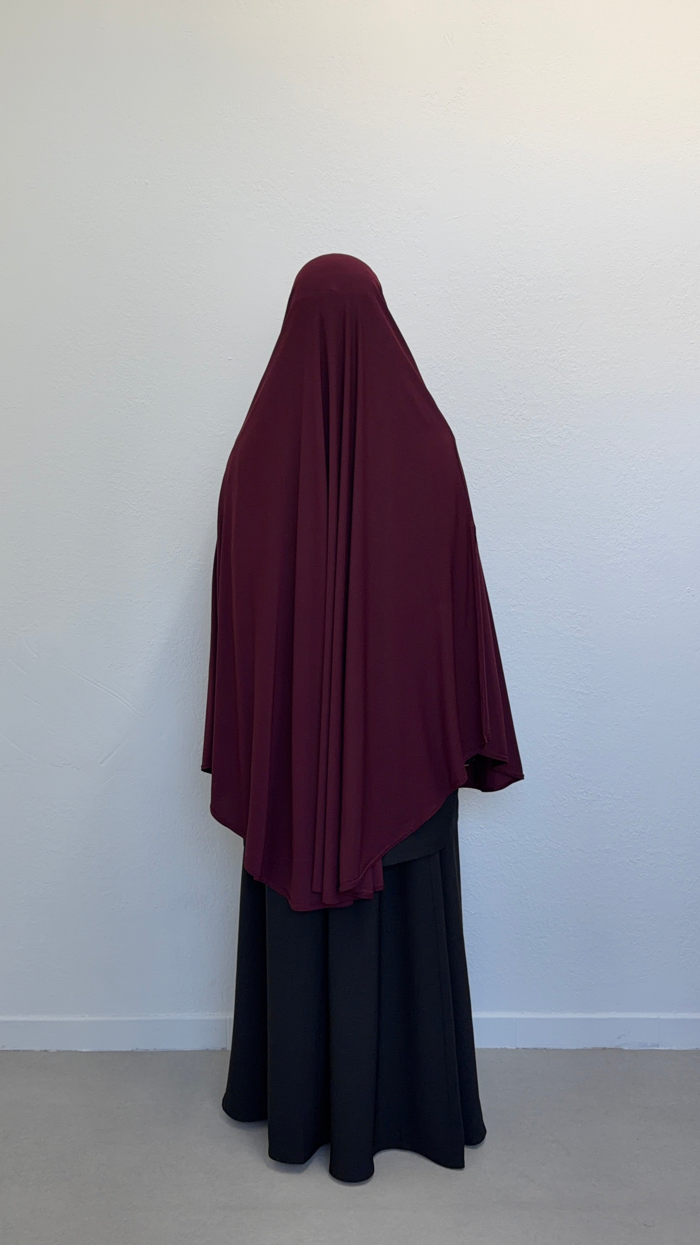 KHIMAR JERSEY PREMIUM À FENTES Mayssa Mastour