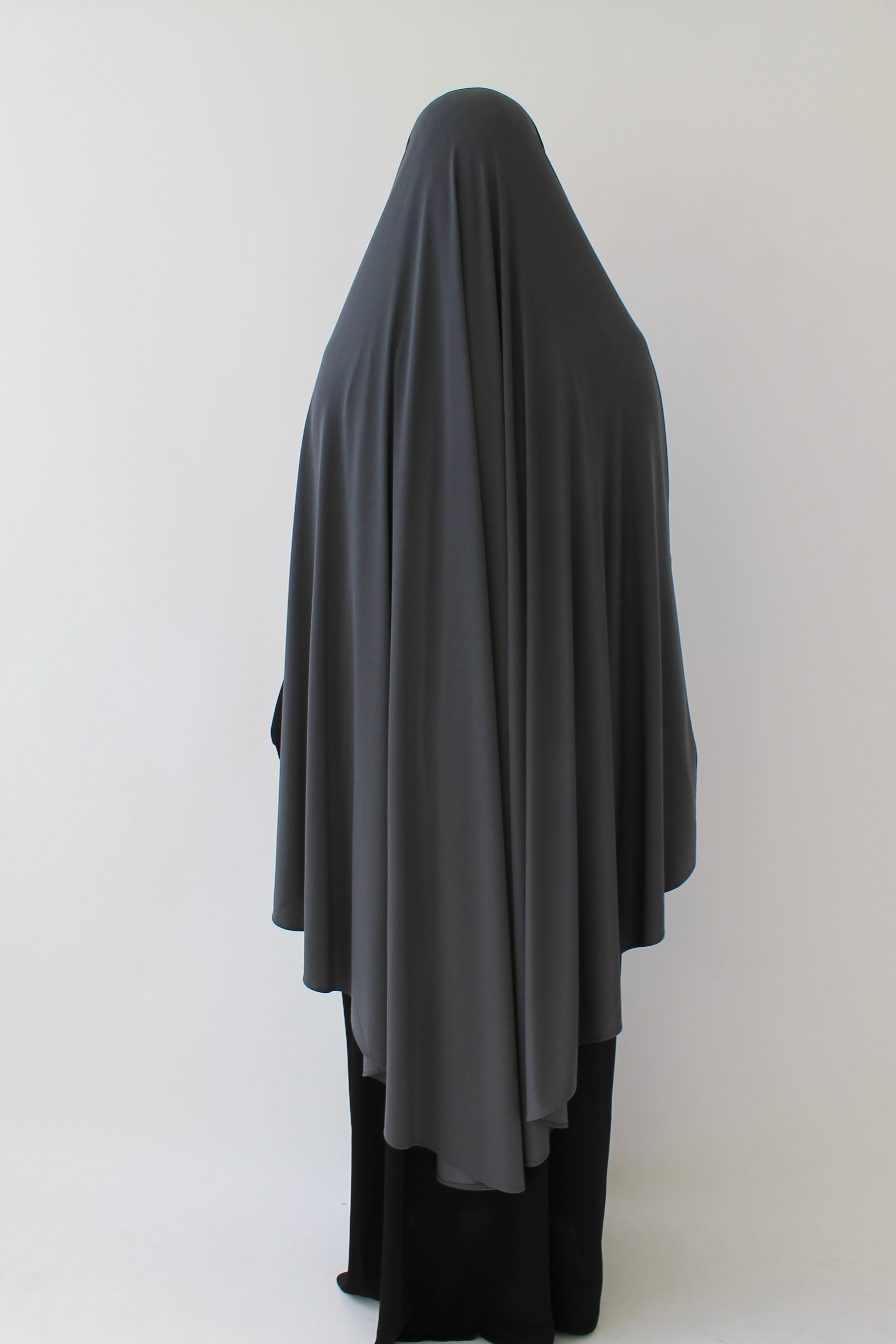 KHIMAR JERSEY PREMIUM À FENTES LONG Mayssa Mastour