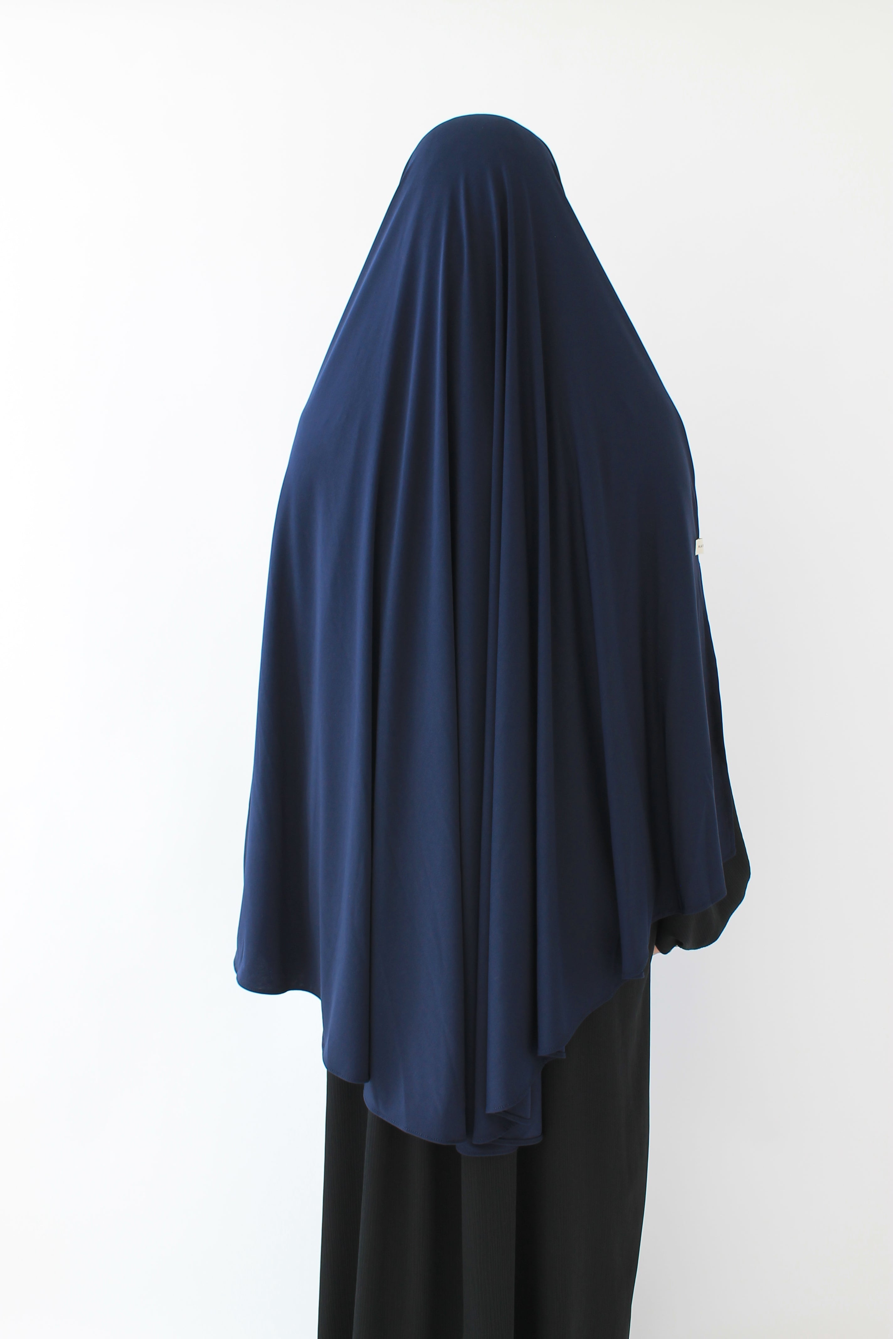 KHIMAR JERSEY PREMIUM À FENTES COURT Mayssa Mastour