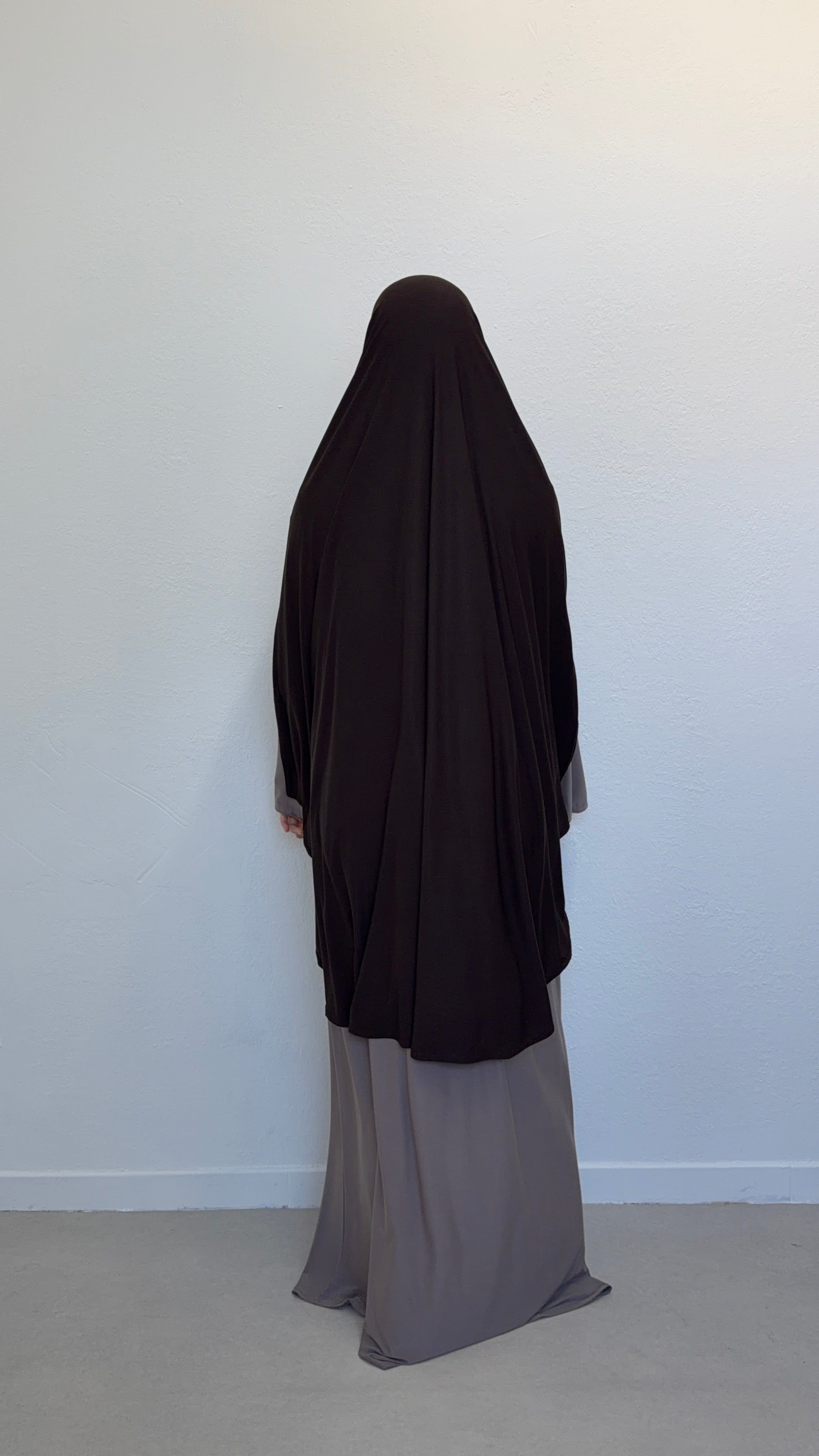 KHIMAR JERSEY PREMIUM À FENTES Mayssa Mastour