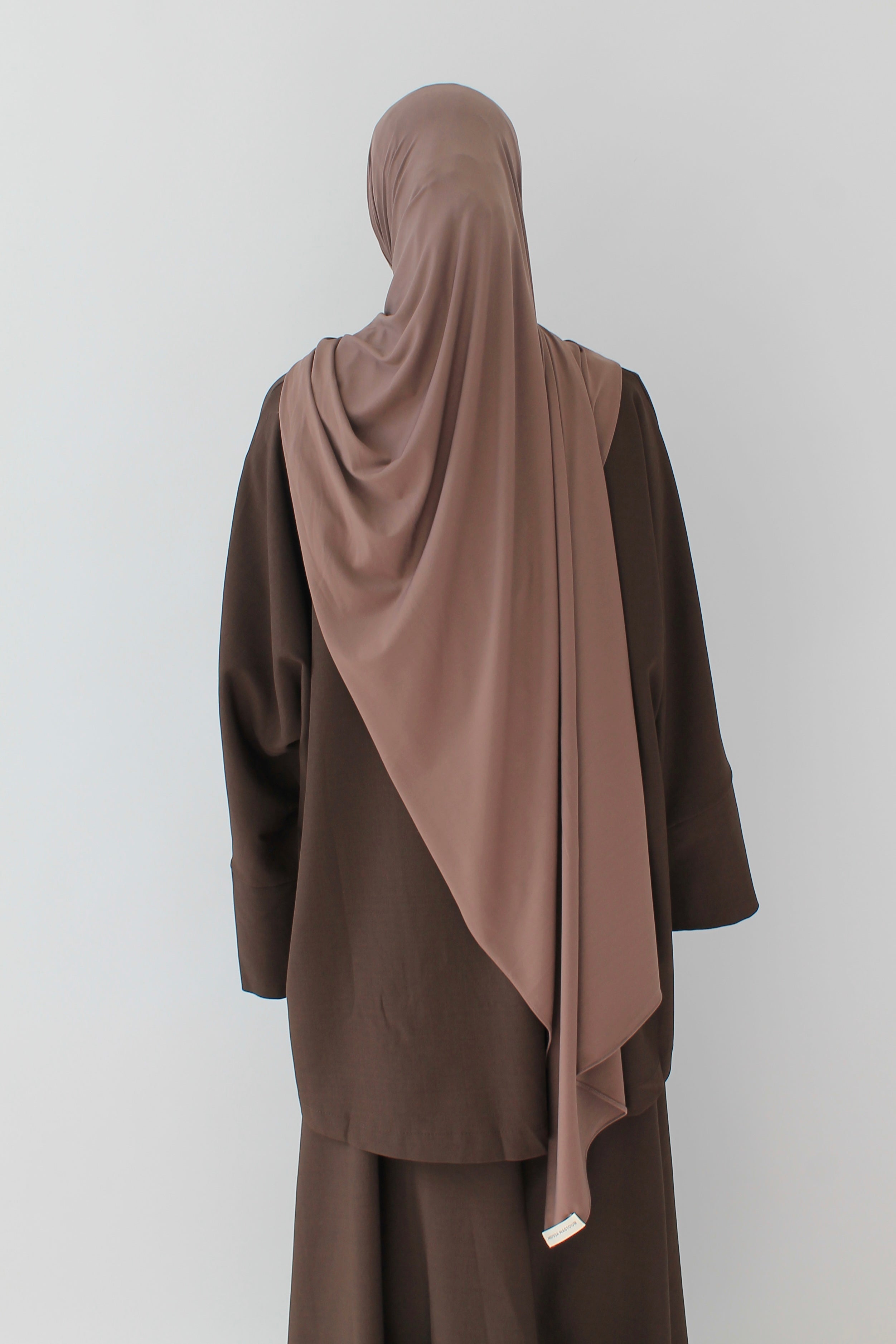 HIJAB JERSEY PREMIUM MOKA Mayssa Mastour