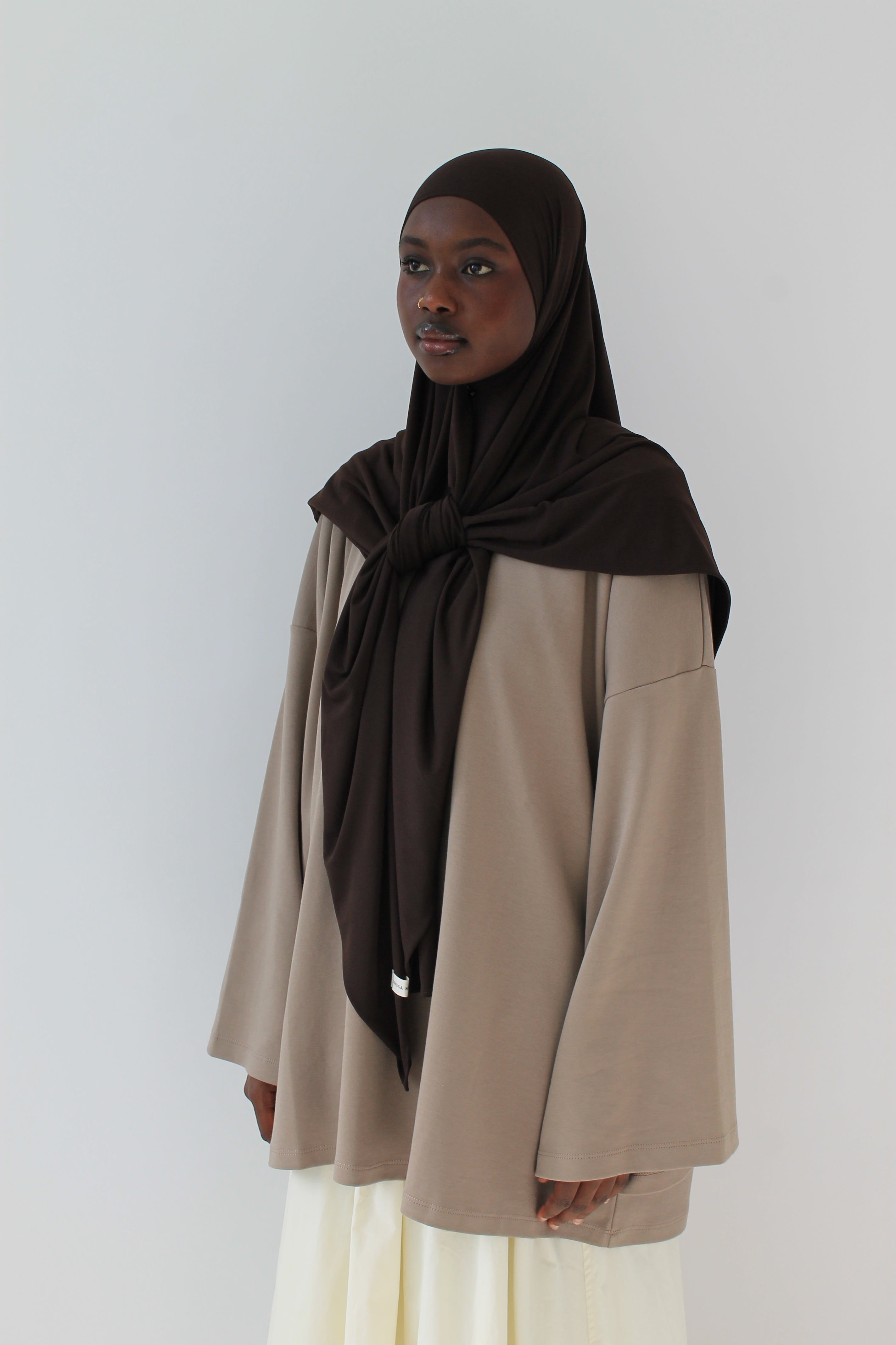 HIJAB CARRÉ JERSEY PREMIUM Mayssa Mastour