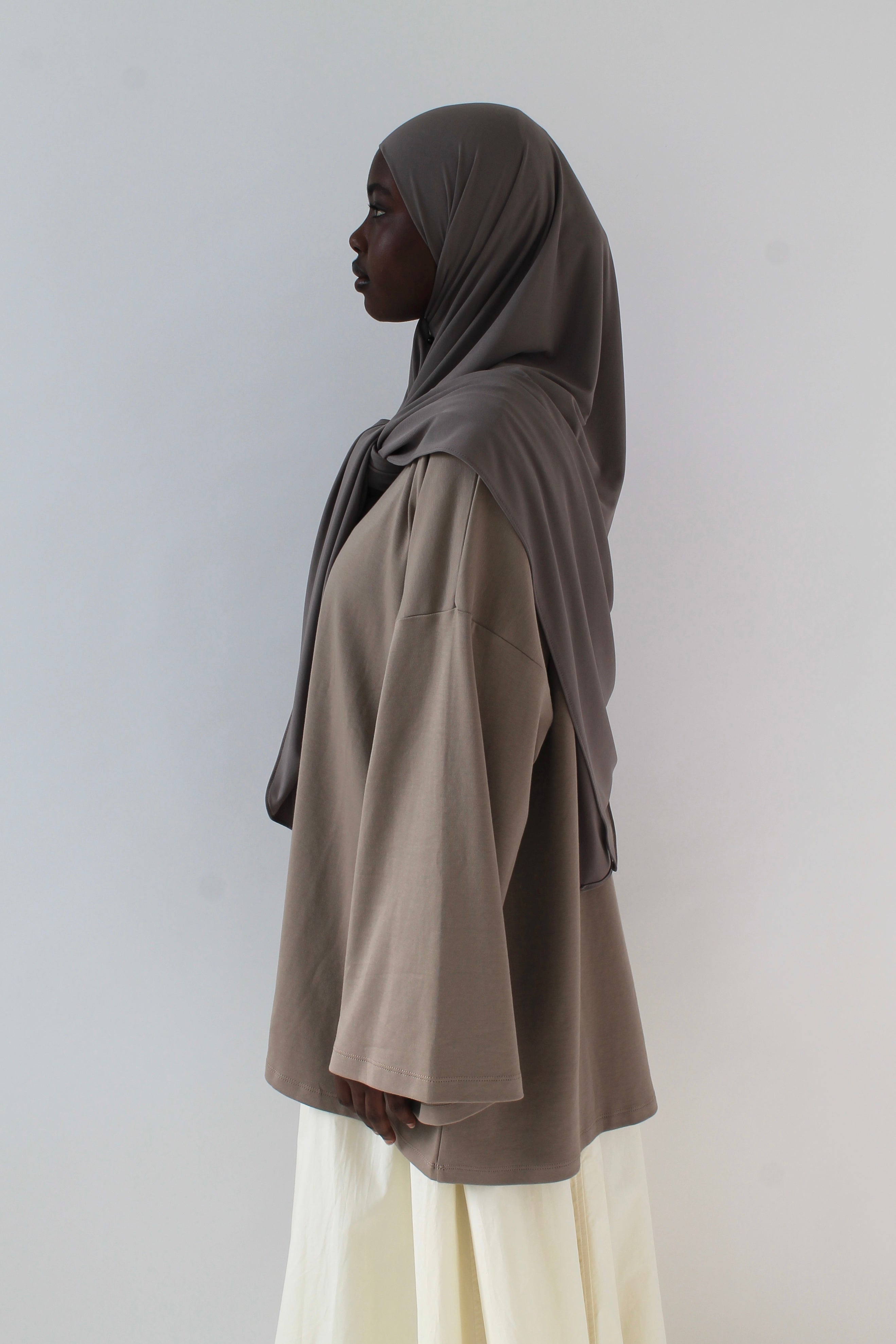 HIJAB CARRÉ JERSEY PREMIUM Mayssa Mastour