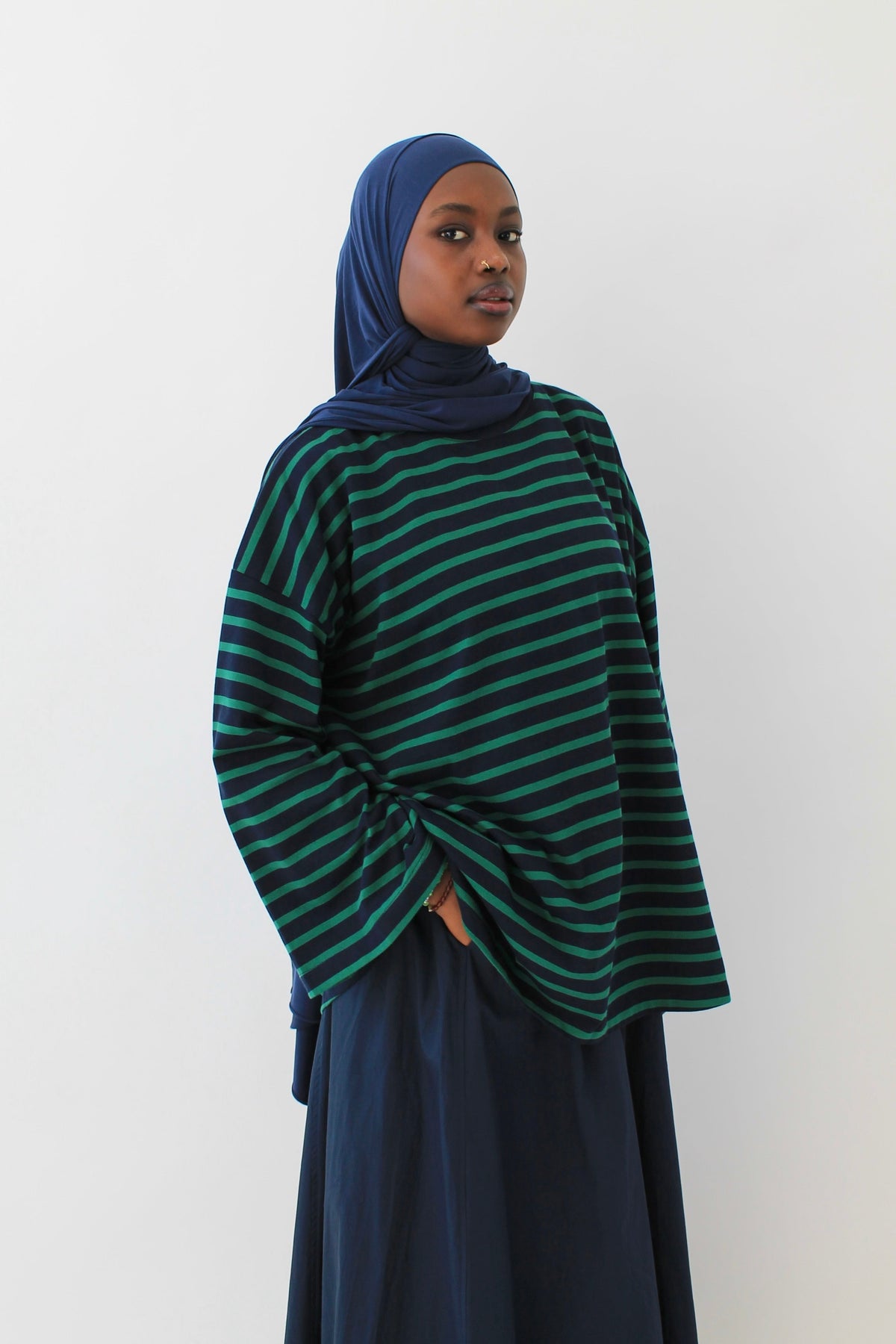 BASIC MARINIÈRE VERT Mayssa Mastour