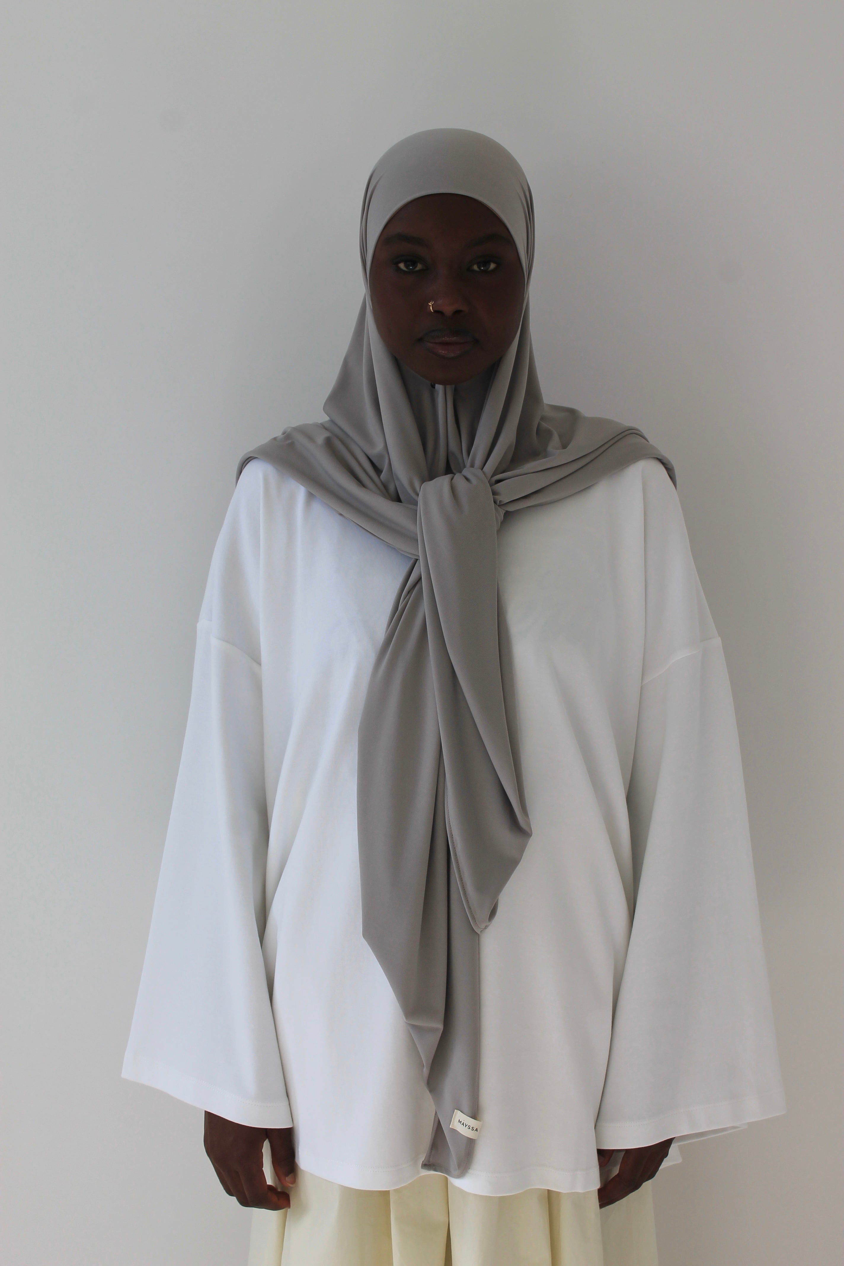 HIJAB CARRÉ JERSEY PREMIUM Mayssa Mastour