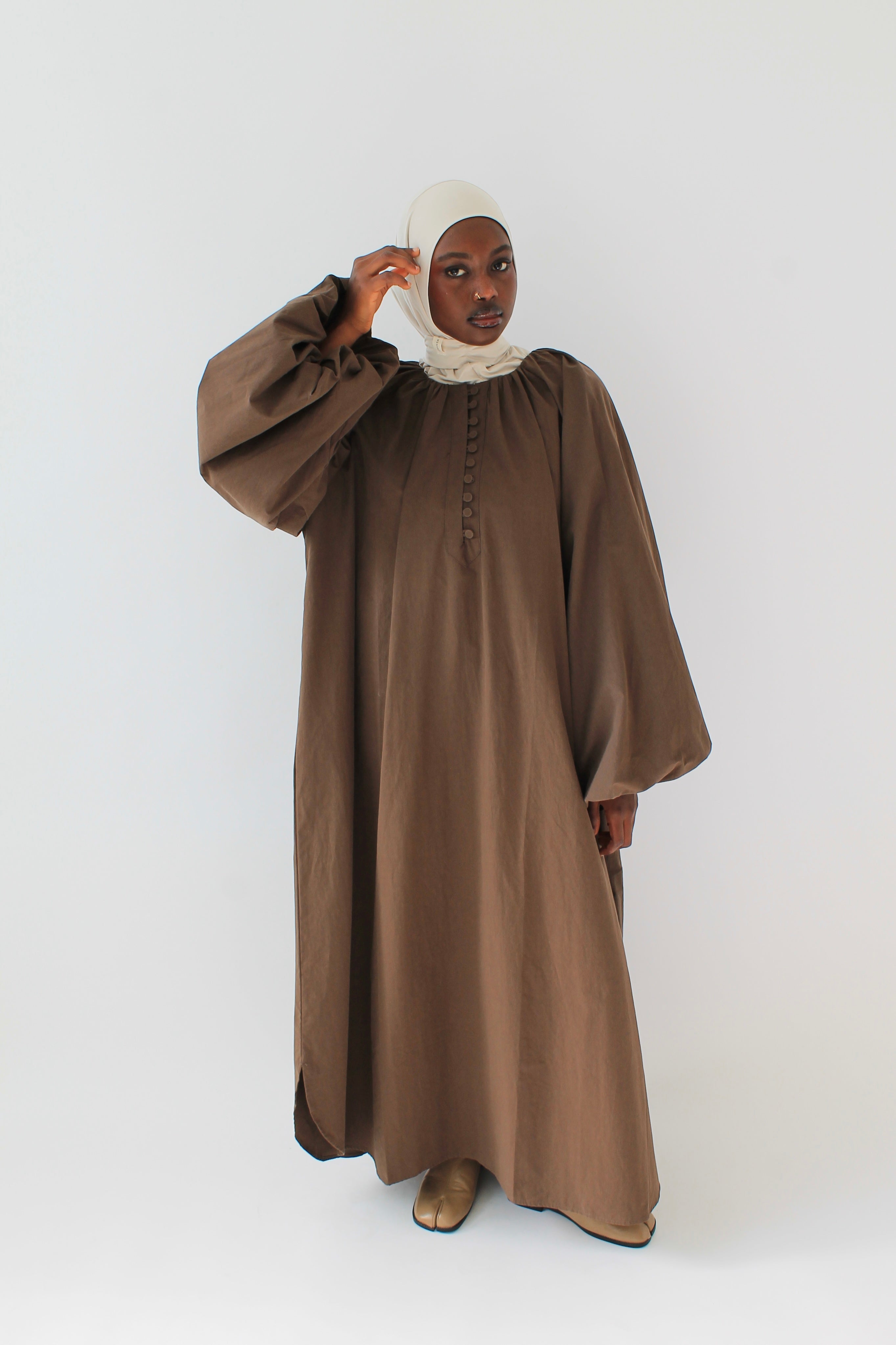 LA ROBE MANCHES BALLON Mayssa Mastour