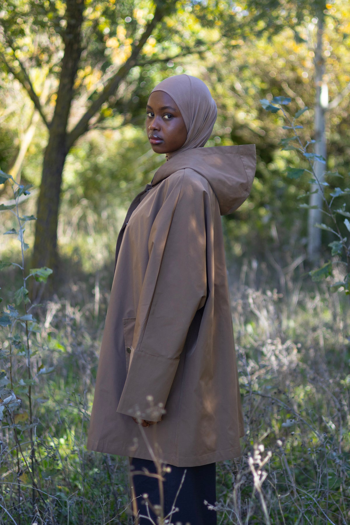 LA PARKA COURTE CAMEL Mayssa Mastour