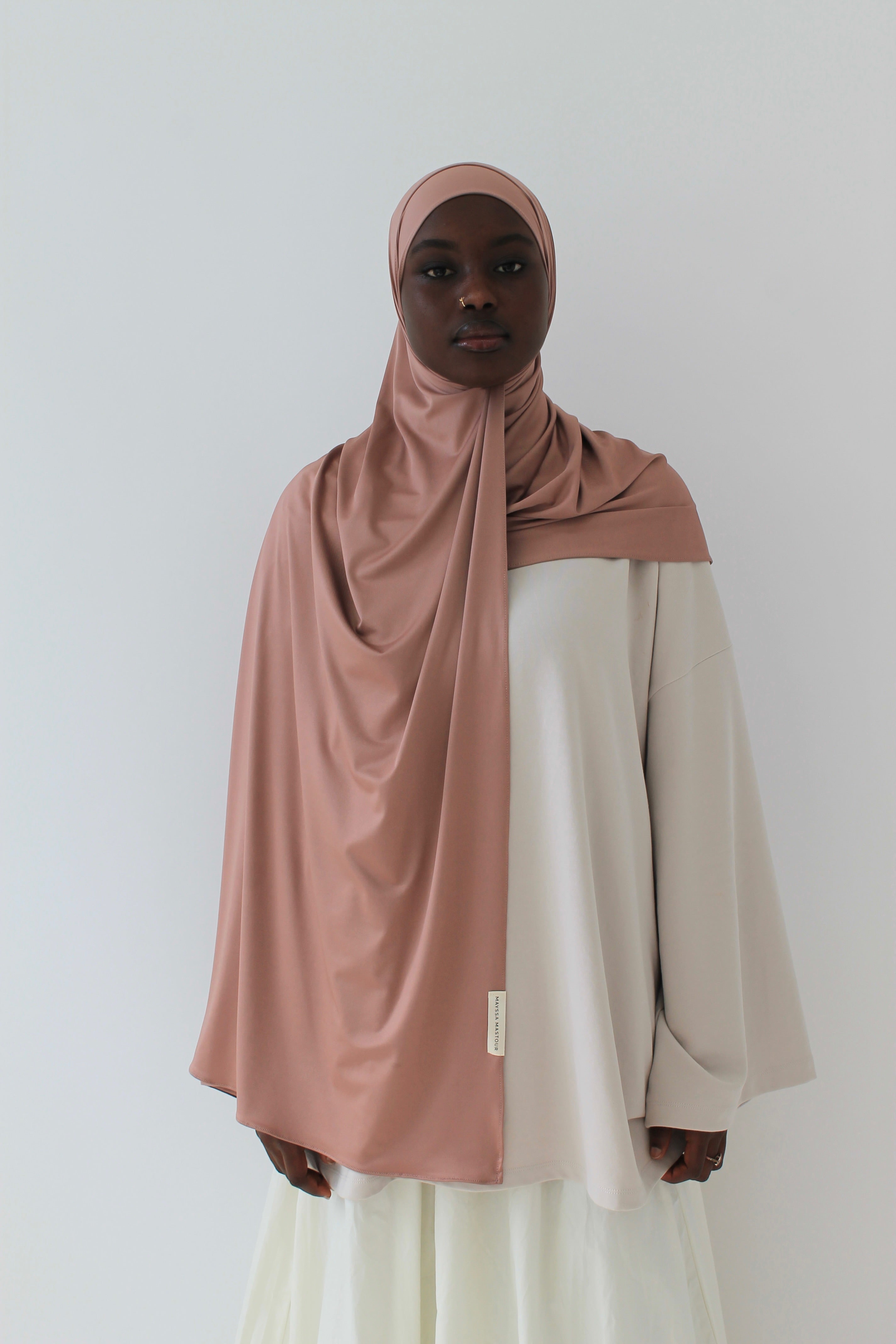 HIJAB JERSEY AIR BLUSH Mayssa Mastour