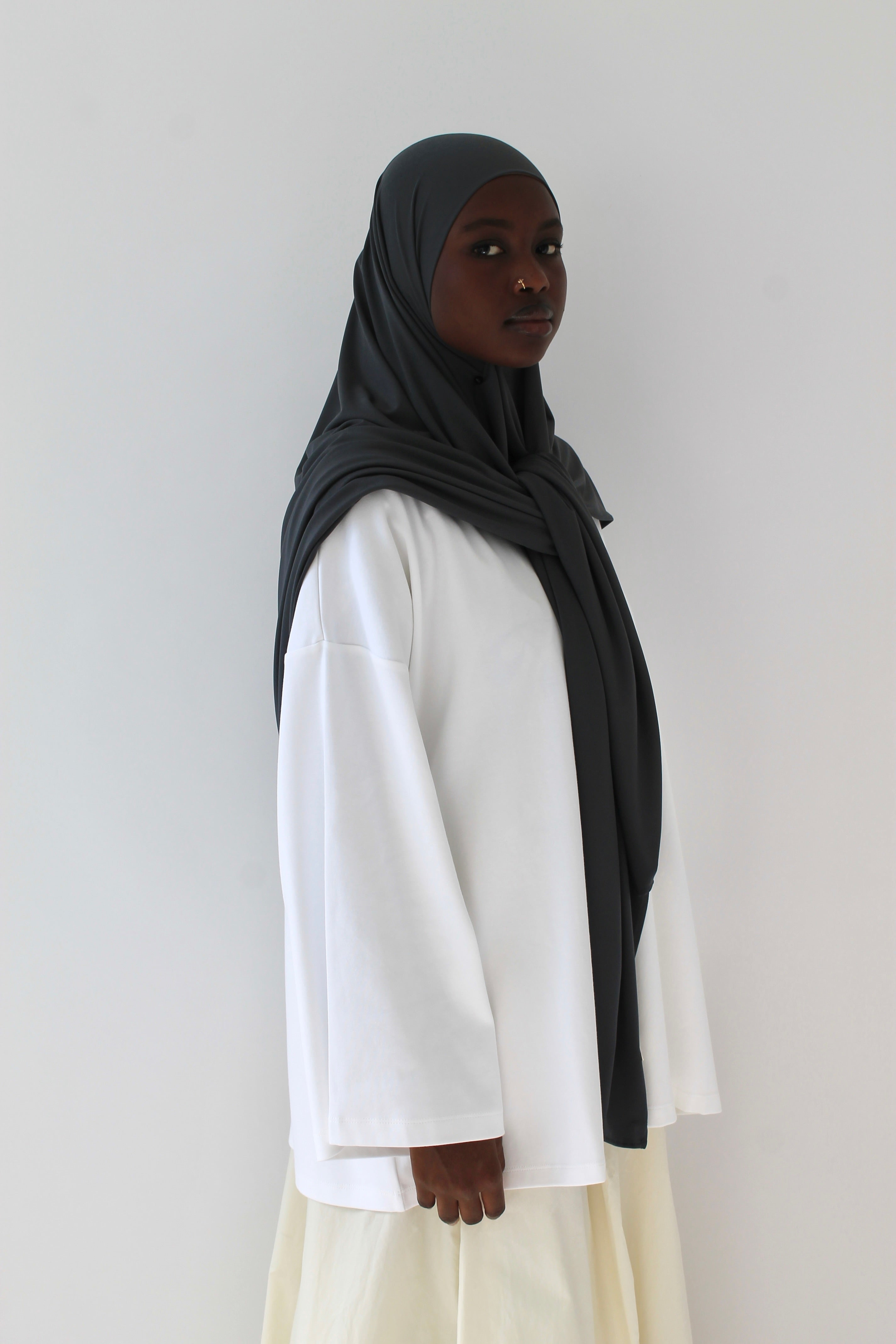 HIJAB CARRÉ JERSEY PREMIUM Mayssa Mastour