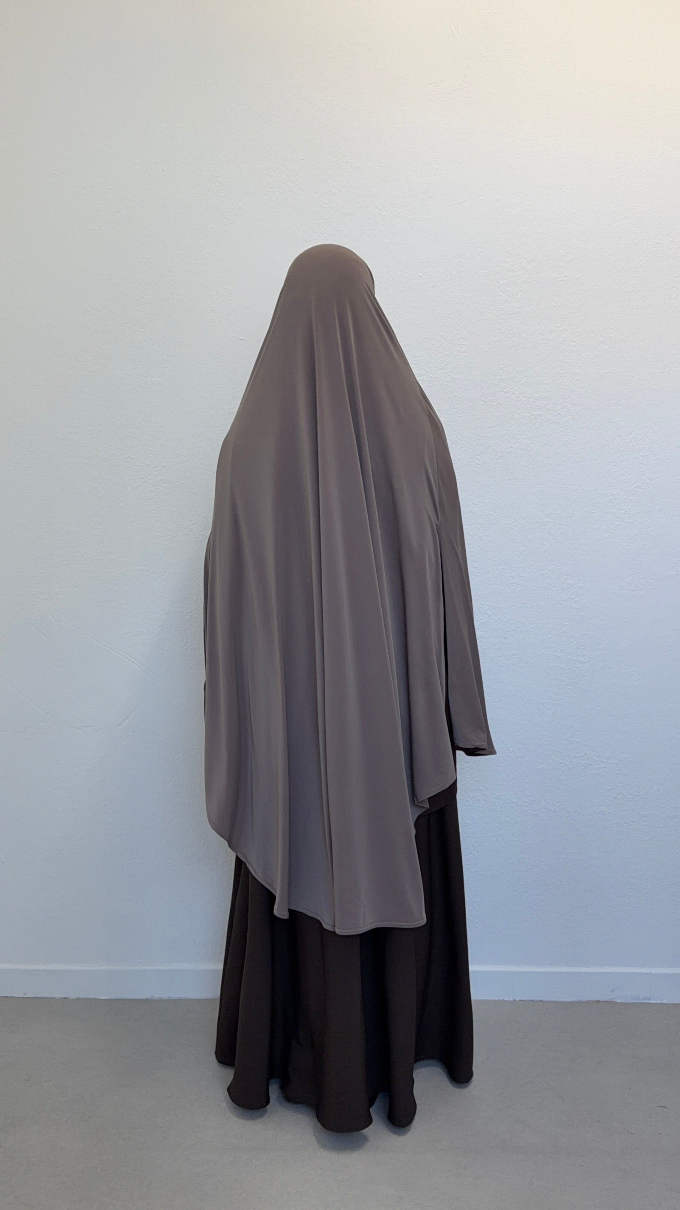 KHIMAR JERSEY PREMIUM À FENTES Mayssa Mastour