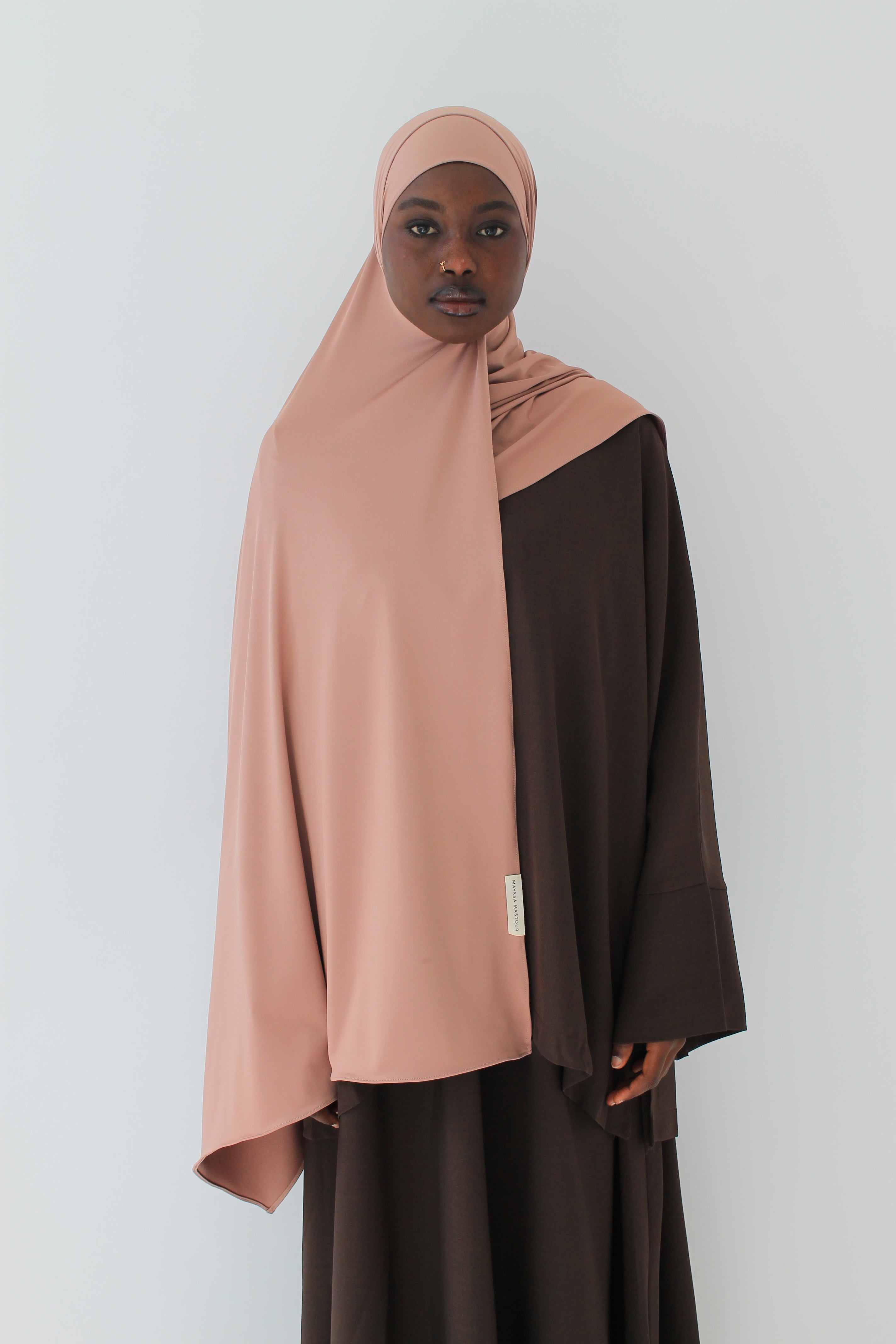 HIJAB JERSEY AIR VIEUX ROSE Mayssa Mastour