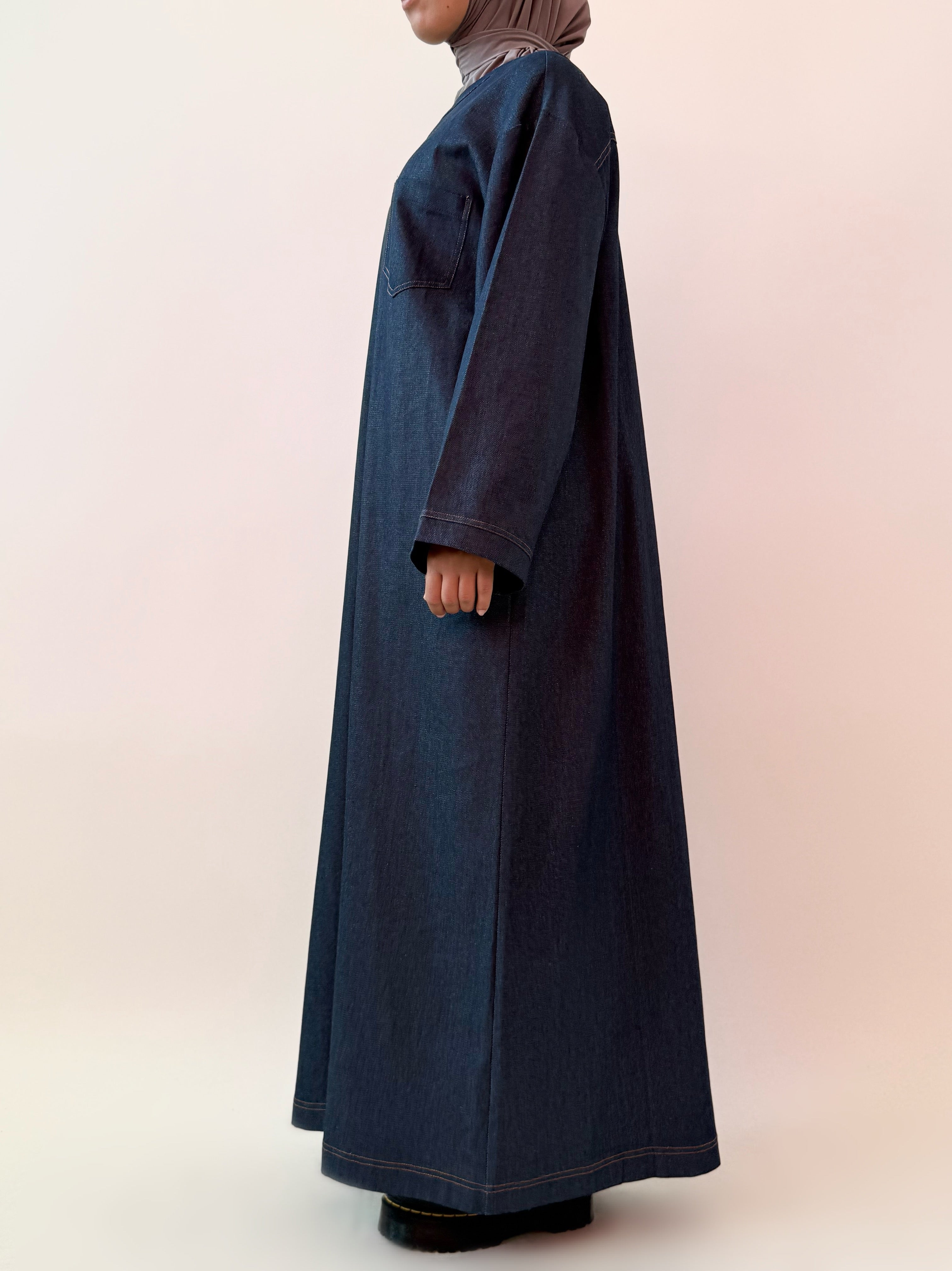 ROBE NURA DENIM Mayssa Mastour