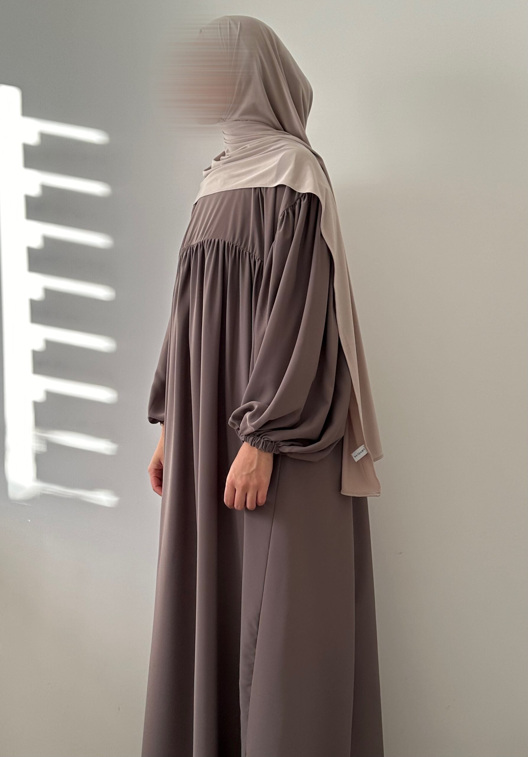 ABAYA RAYHANA SOIE DE MEDINE [QUALITE PREMIUM]